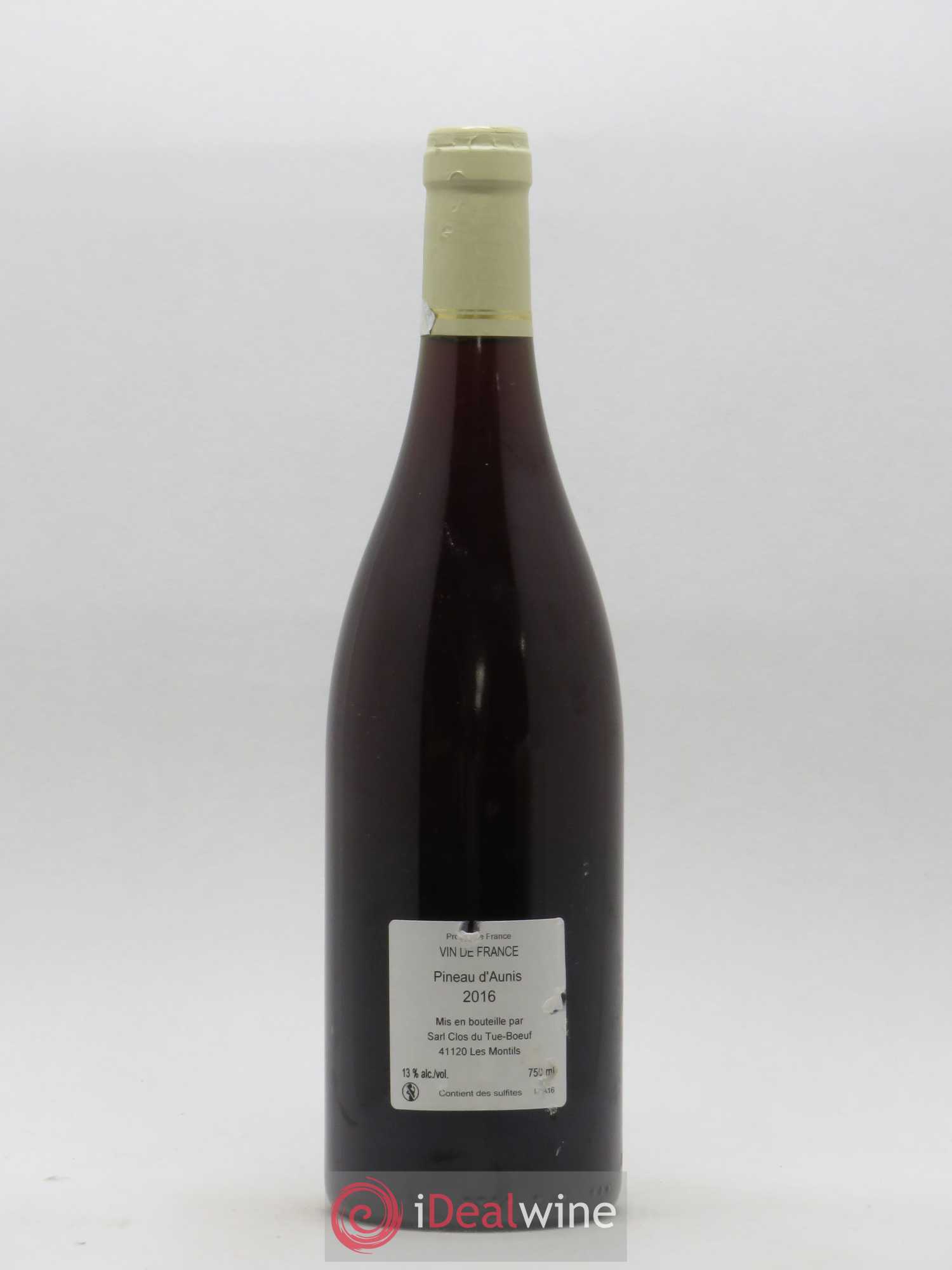 Vin de France Pineau d'aunis Domaine Clos du Tue-Boeuf 2016 - Posten von 1 Flasche - 1