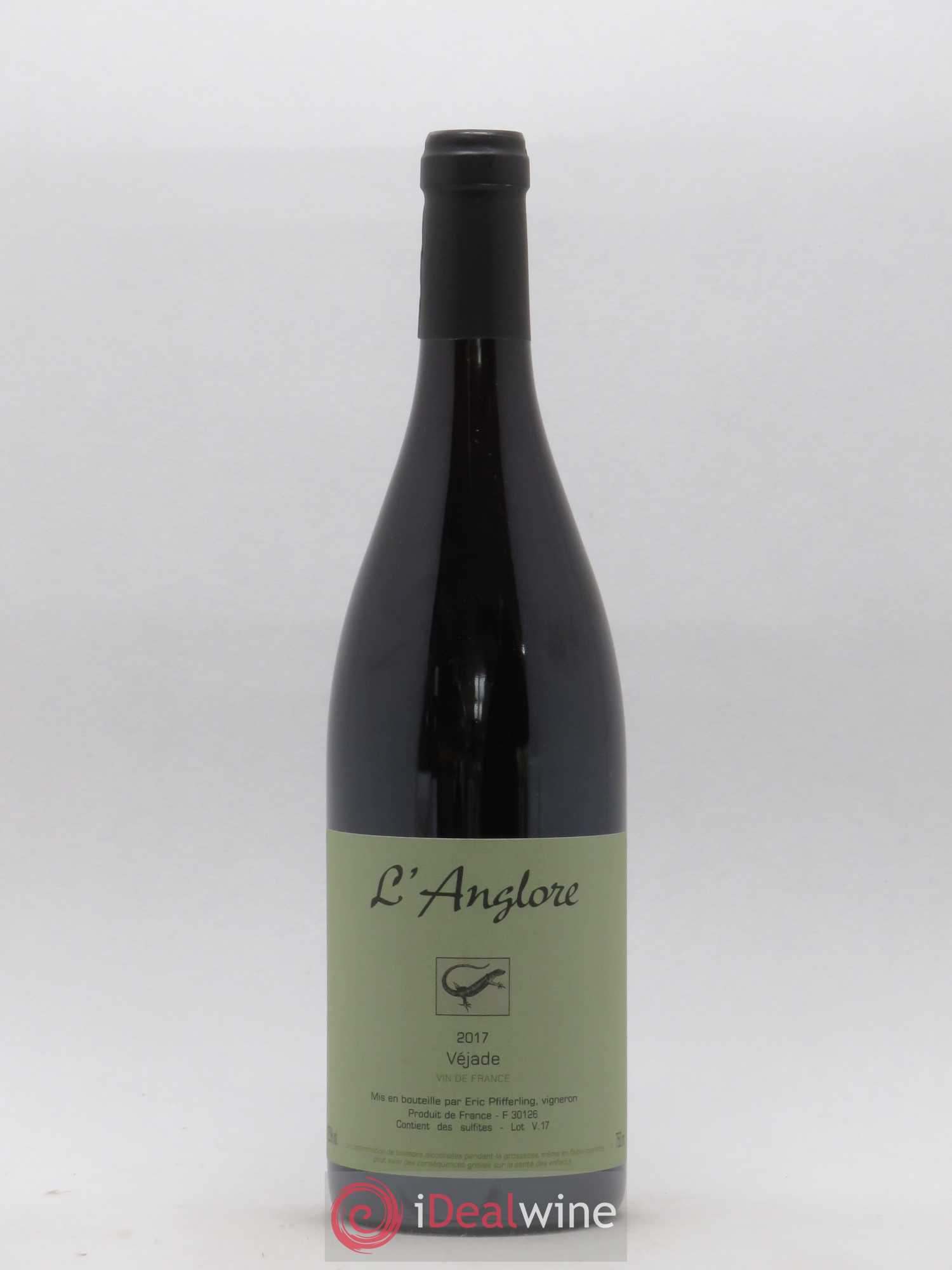 Vin de France Véjade L'Anglore 2017 - Lot de 1 bouteille - 0