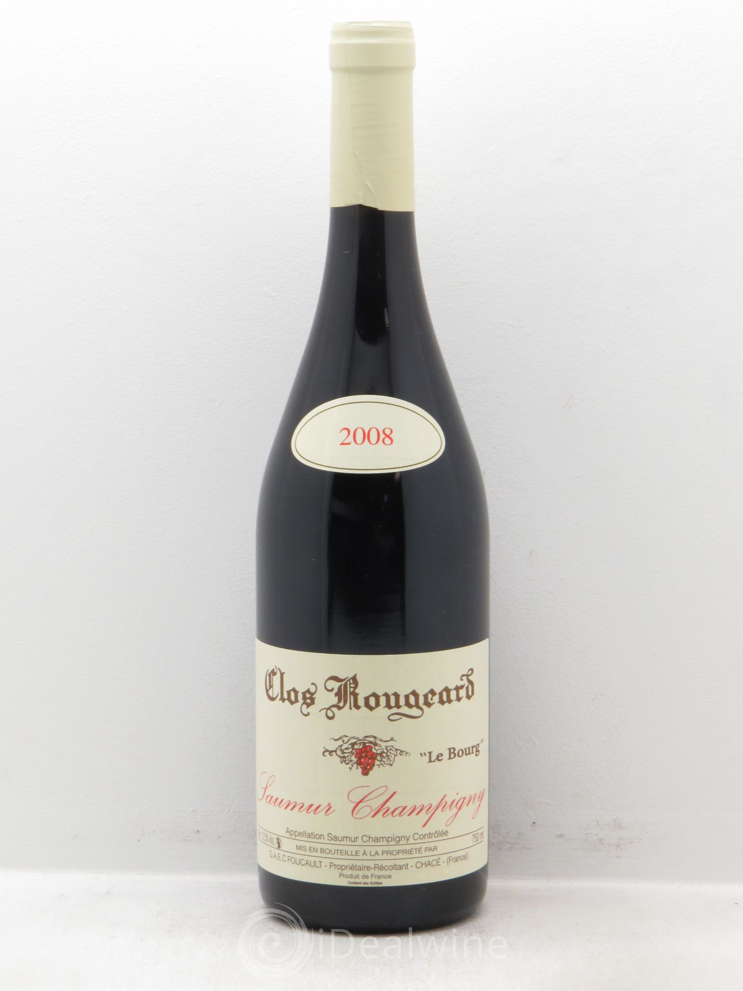 Saumur-Champigny Le Bourg Clos Rougeard 2008 - Lot de 1 bouteille - 0