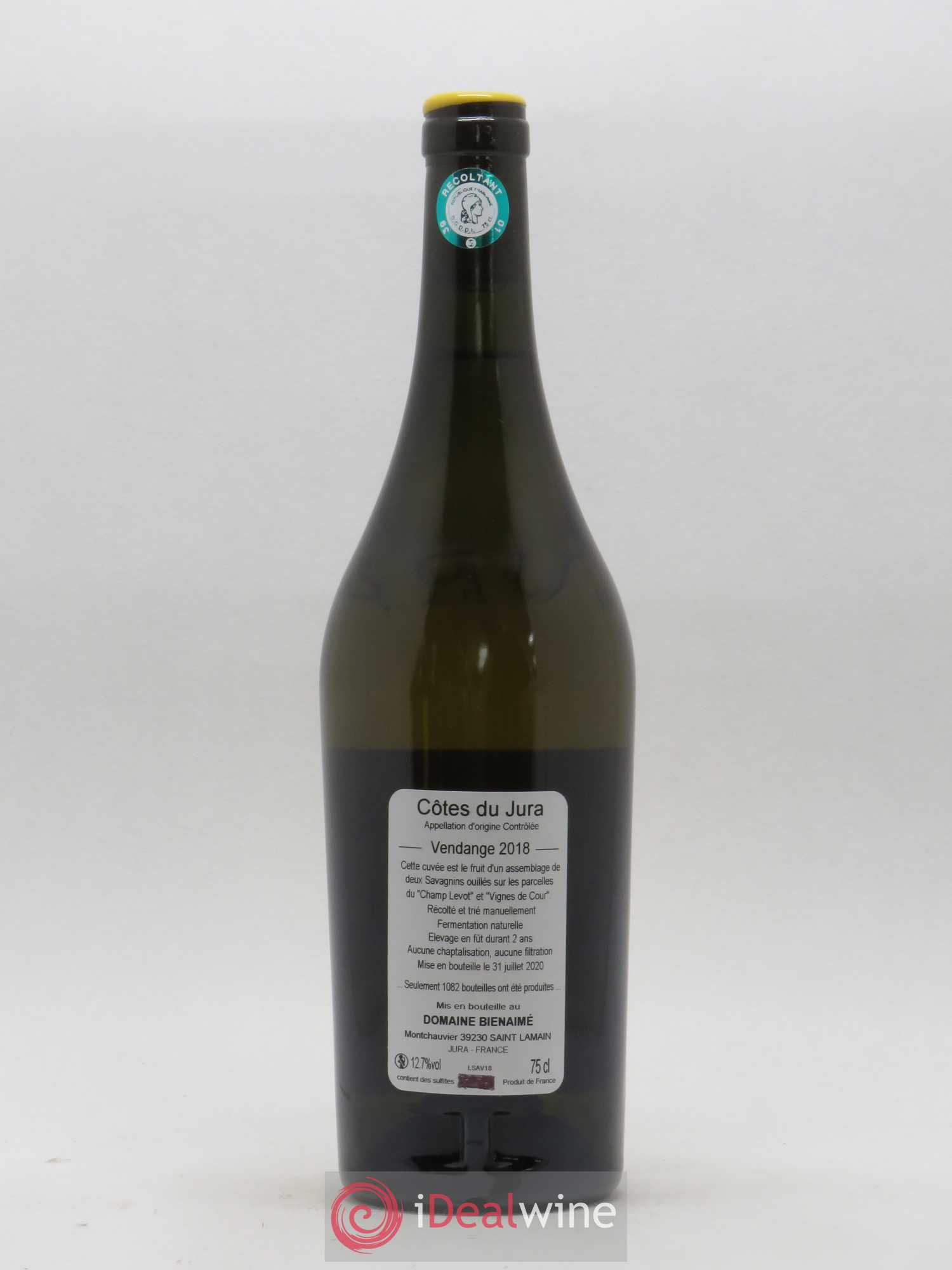 Côtes du Jura 2018 - Posten von 1 Flasche - 1