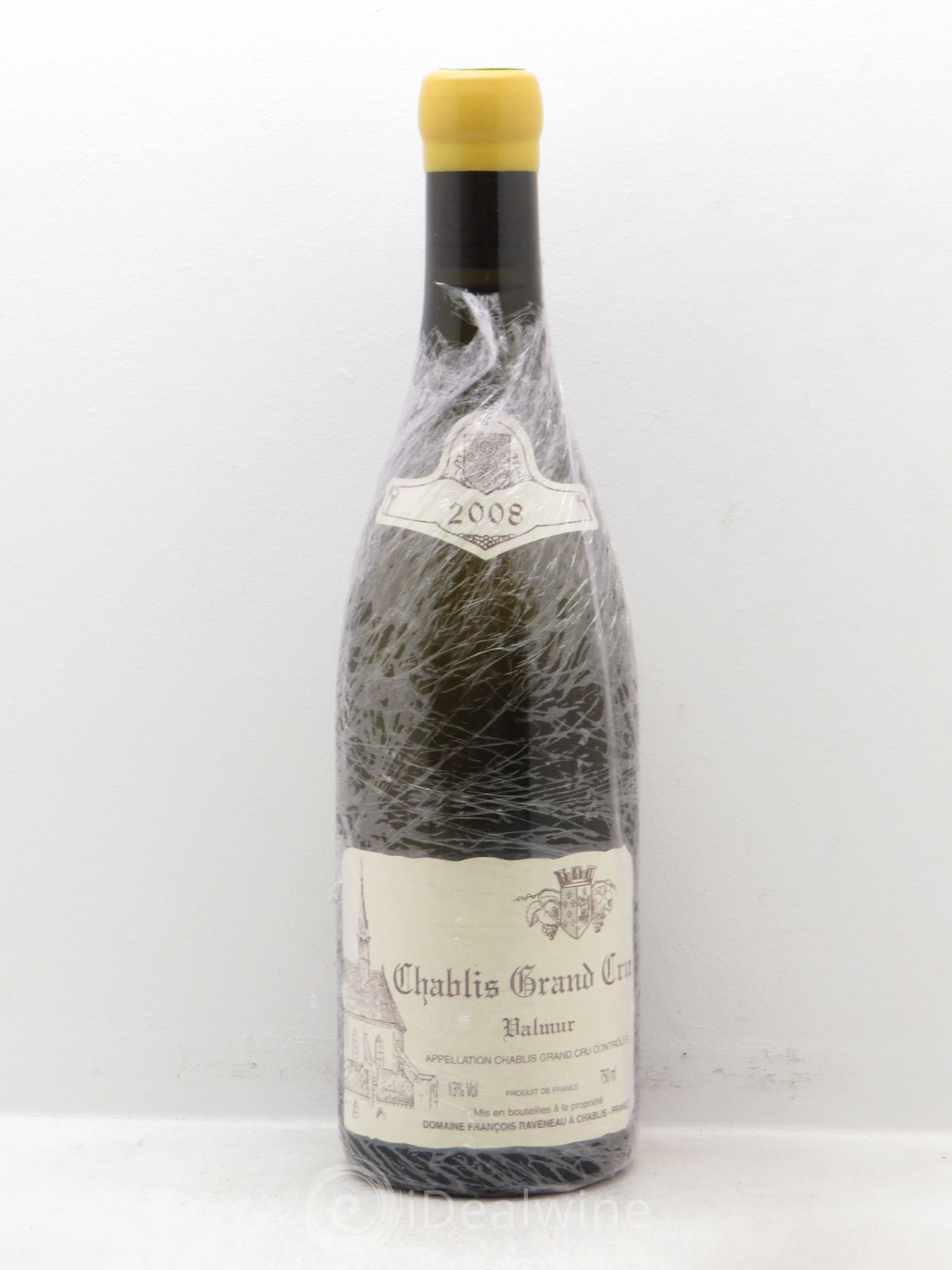 Chablis Grand Cru Valmur Raveneau (Domaine) 2008 - Lot de 1 bouteille - 0