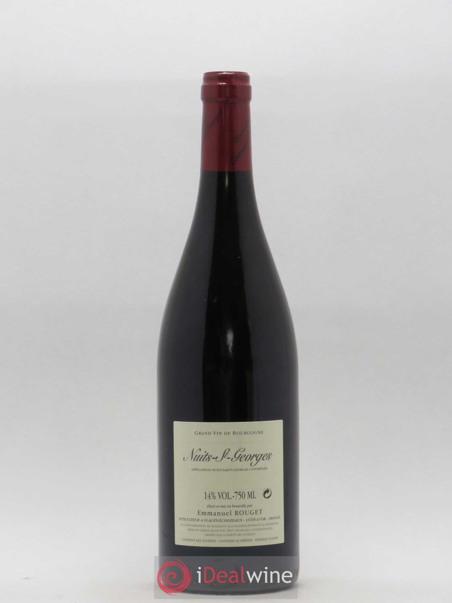 Nuits-Saint-Georges Emmanuel Rouget 2018 - Lot de 1 bouteille - 1