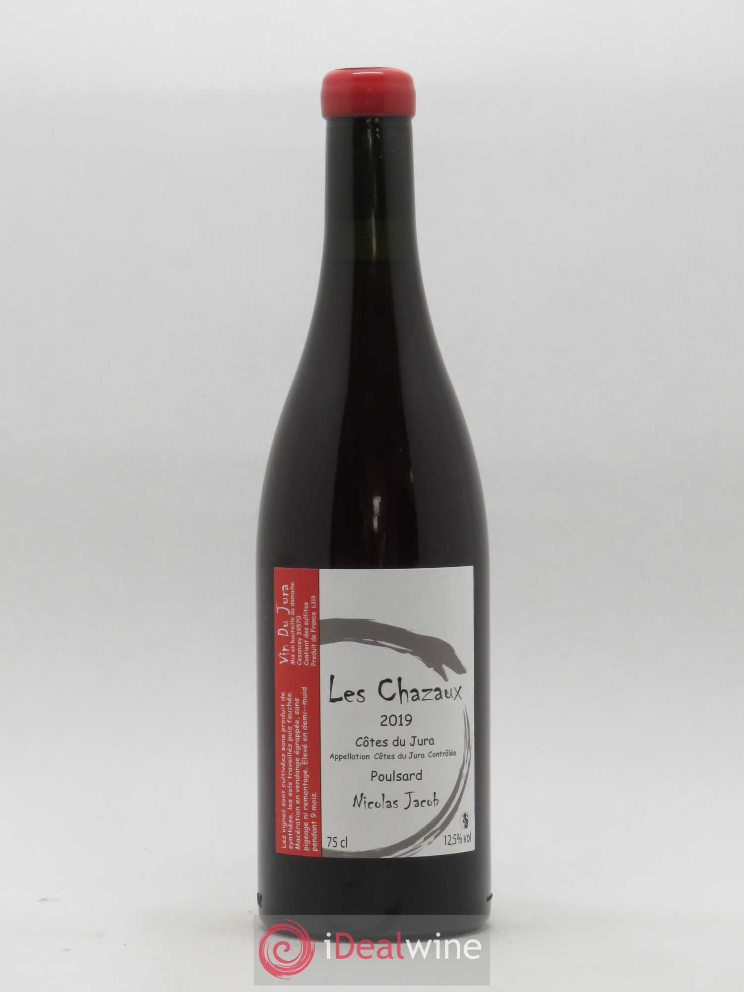 Côtes du Jura Les Chazaux Poulsard Nicolas Jacob 2019 - Posten von 1 Flasche - 0