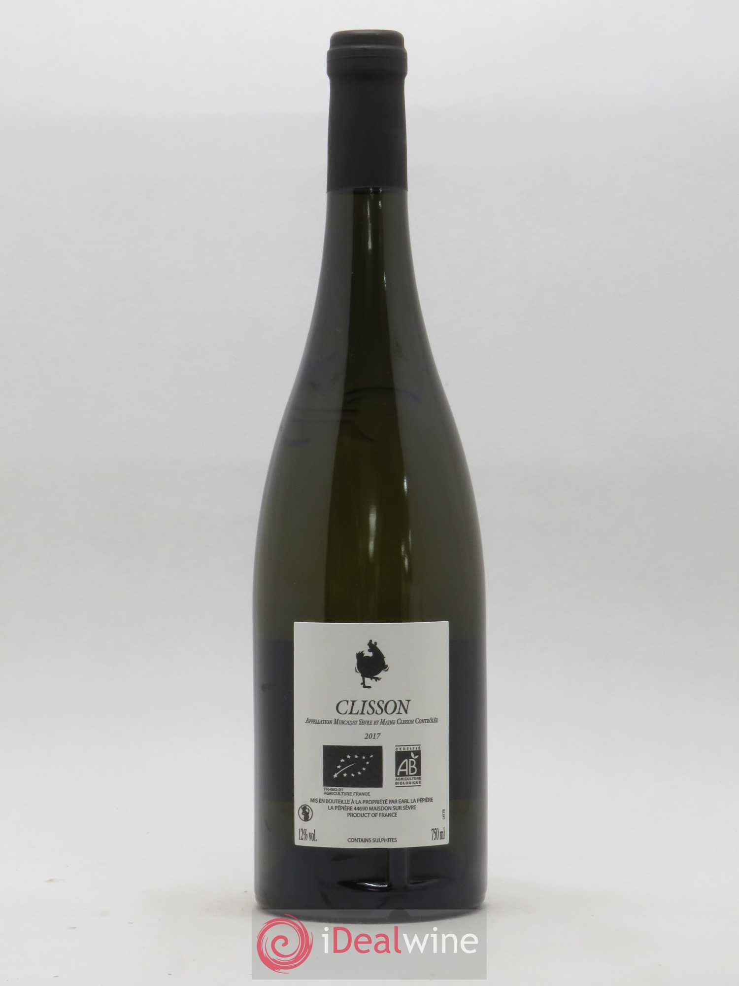 Muscadet sur Lie Clisson Domaine de la Pépière 2017 - Posten von 1 Flasche - 1