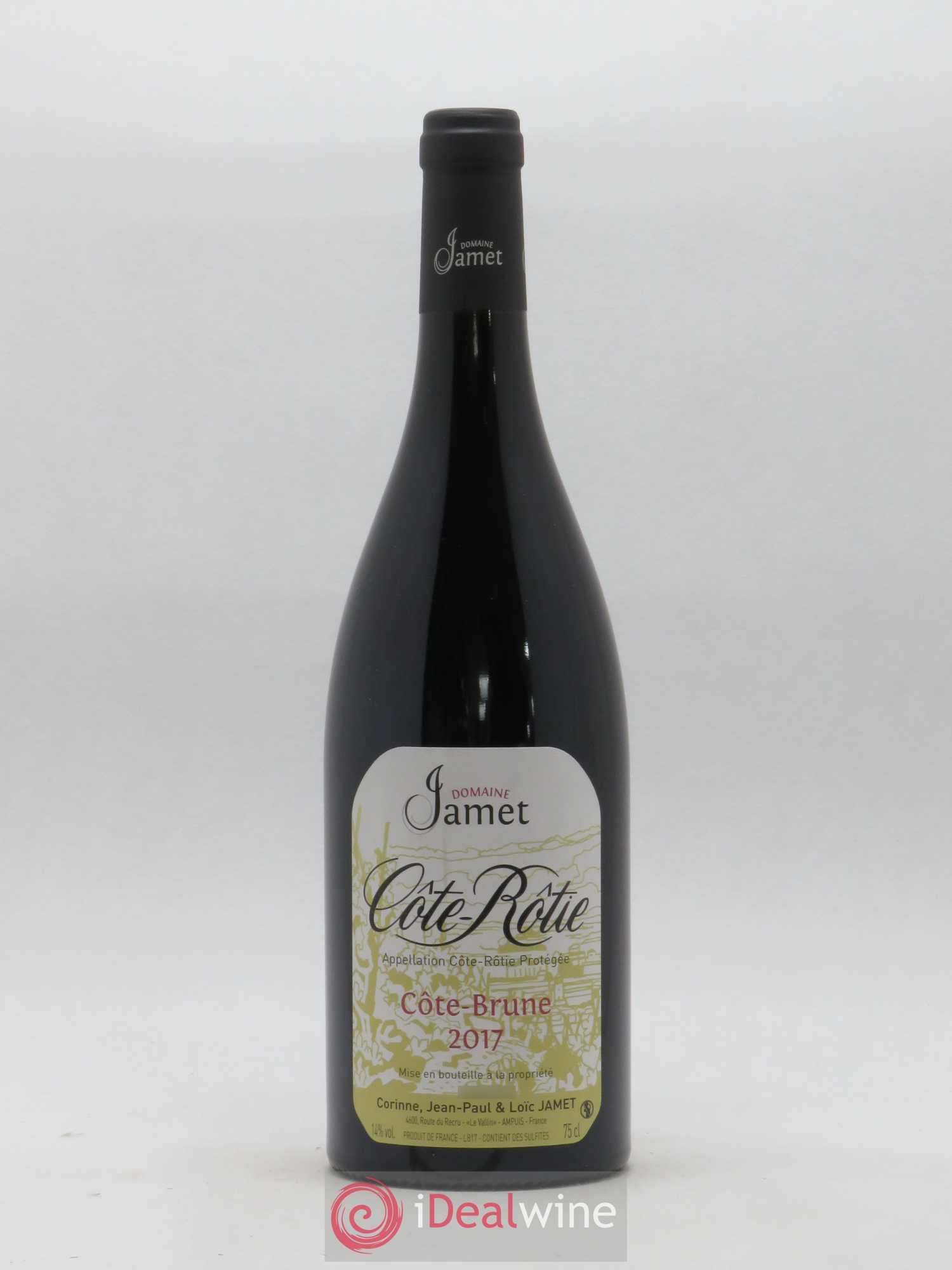 Côte-Rôtie Côte Brune Jamet (Domaine) 2017 - Lot de 1 bouteille - 0