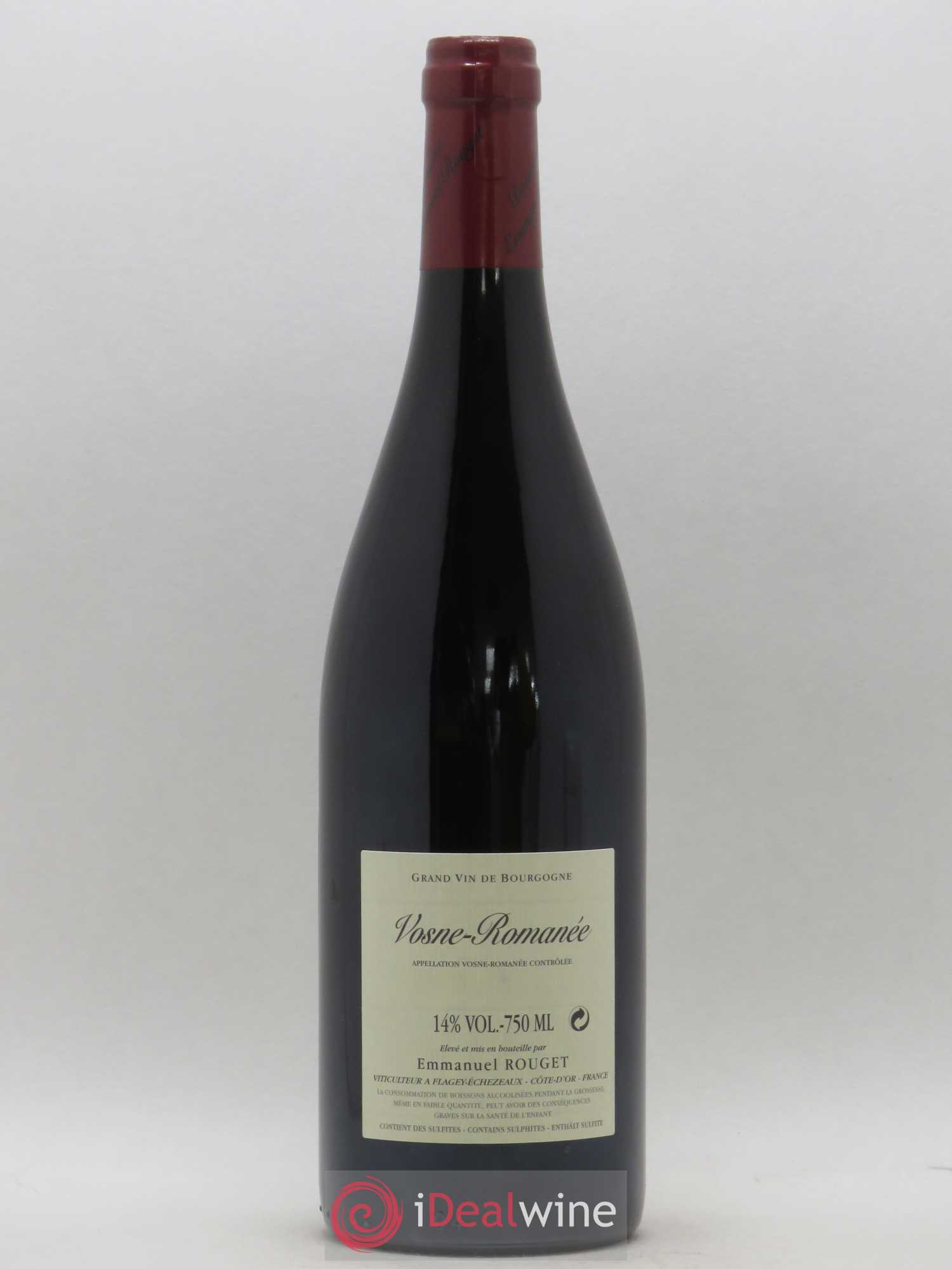 Vosne-Romanée Emmanuel Rouget 2018 - Lot de 1 bouteille - 1
