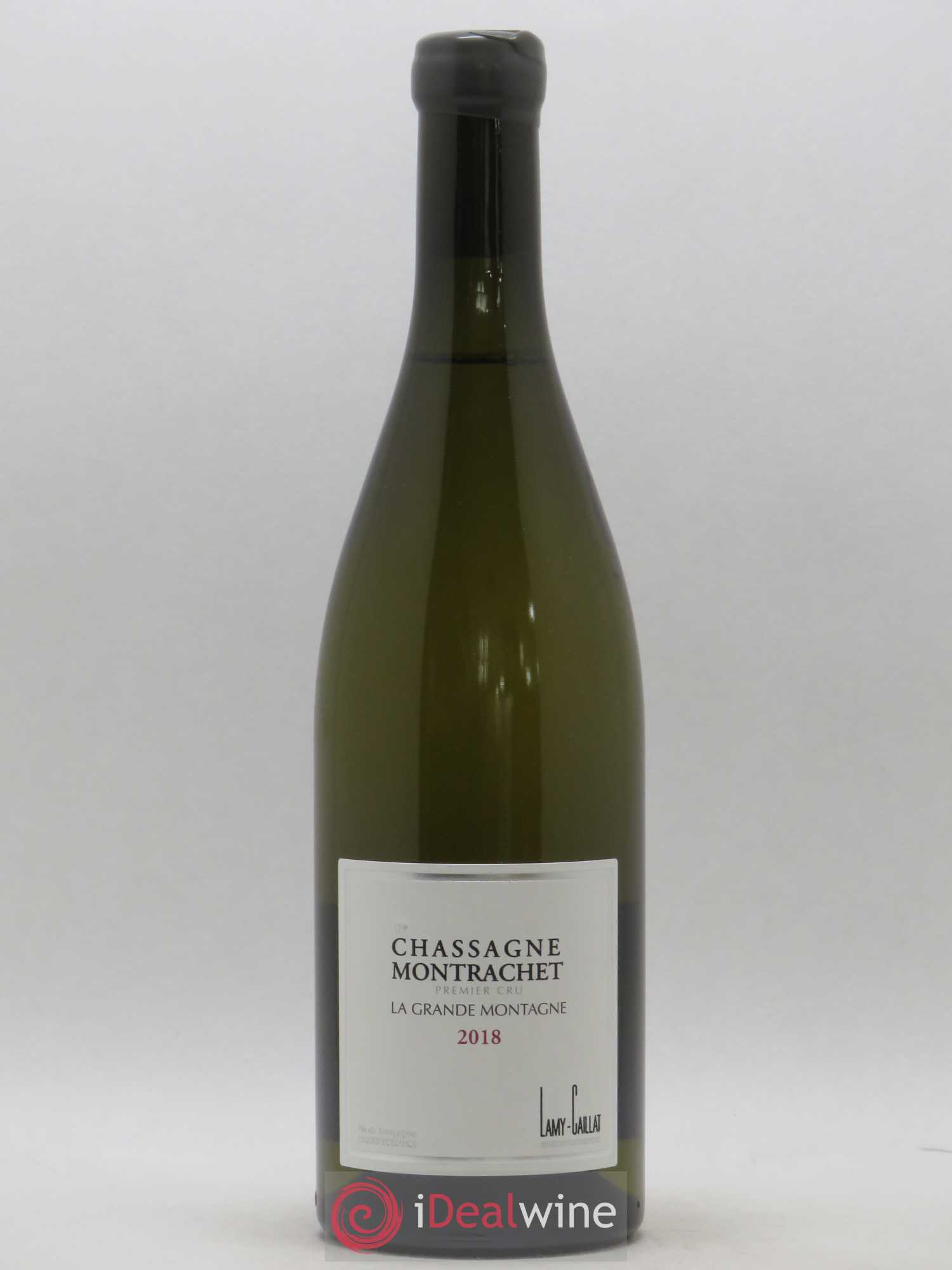 Chassagne-Montrachet 1er Cru La Grande Montagne Lamy Caillat 2018 - Posten von 1 Flasche - 0