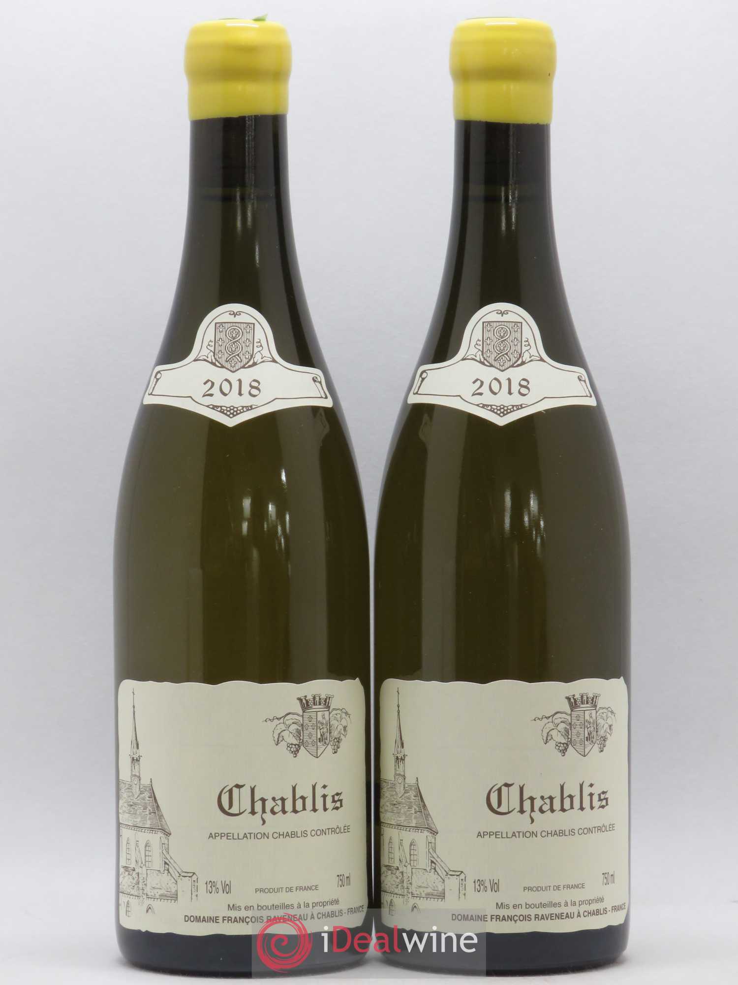 Chablis Raveneau (Domaine) 2018 - Lot de 2 bouteilles - 0