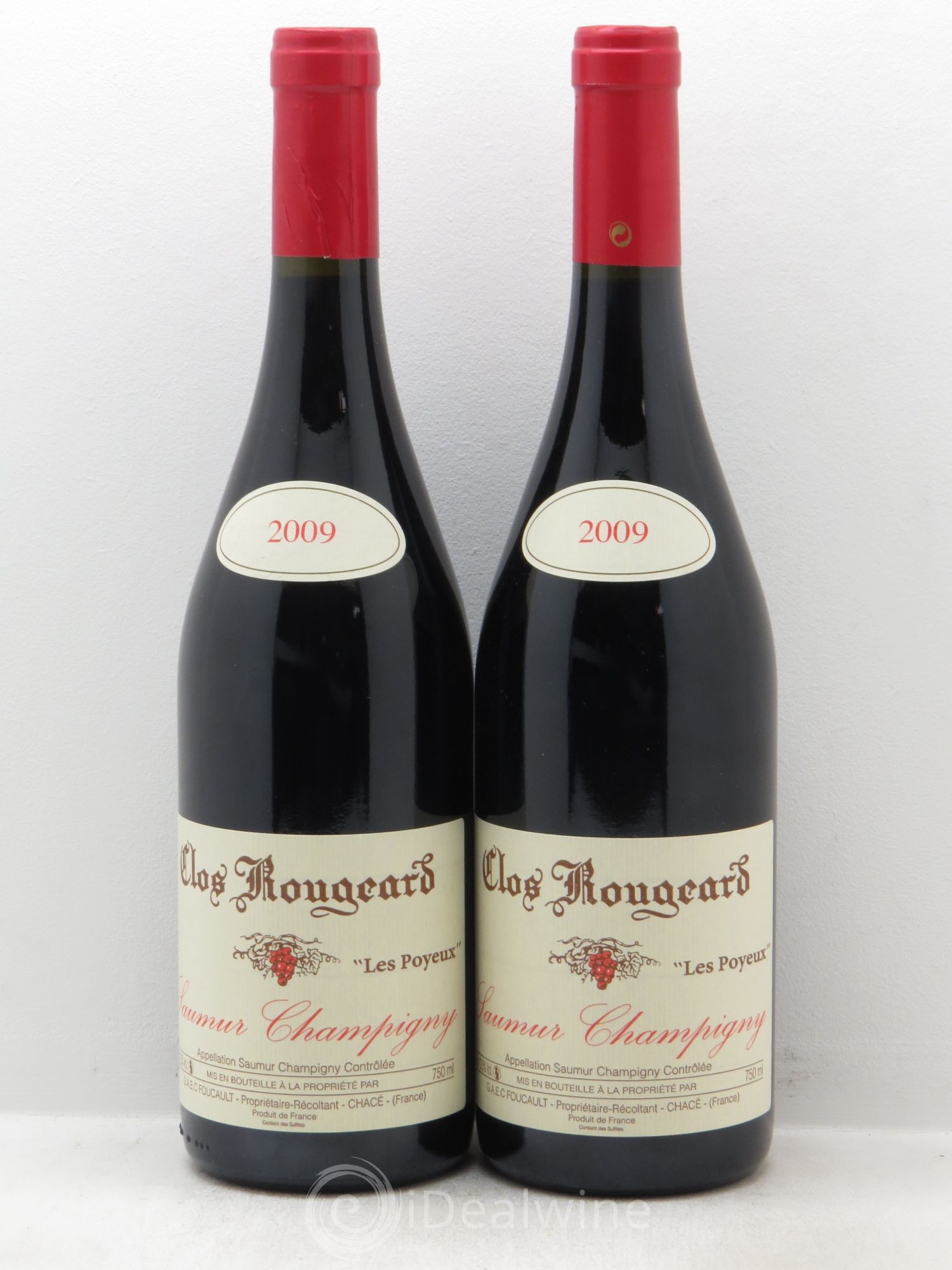 Saumur-Champigny Les Poyeux Clos Rougeard 2000 - Lot de 2 bouteilles - 0