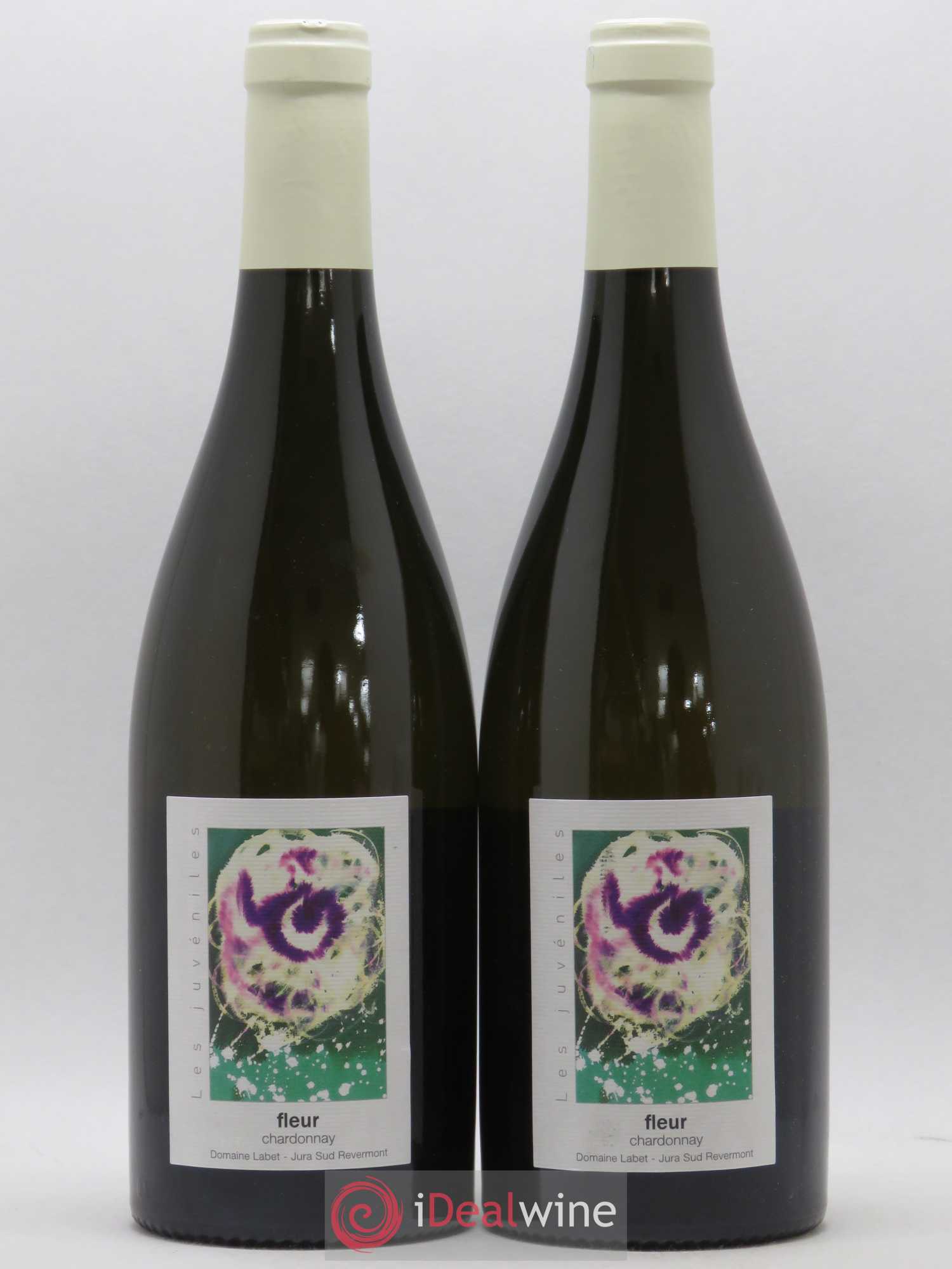 Côtes du Jura Chardonnay Fleur Romain - Julien - Charline Labet 2018 - Lot de 2 bouteilles - 0