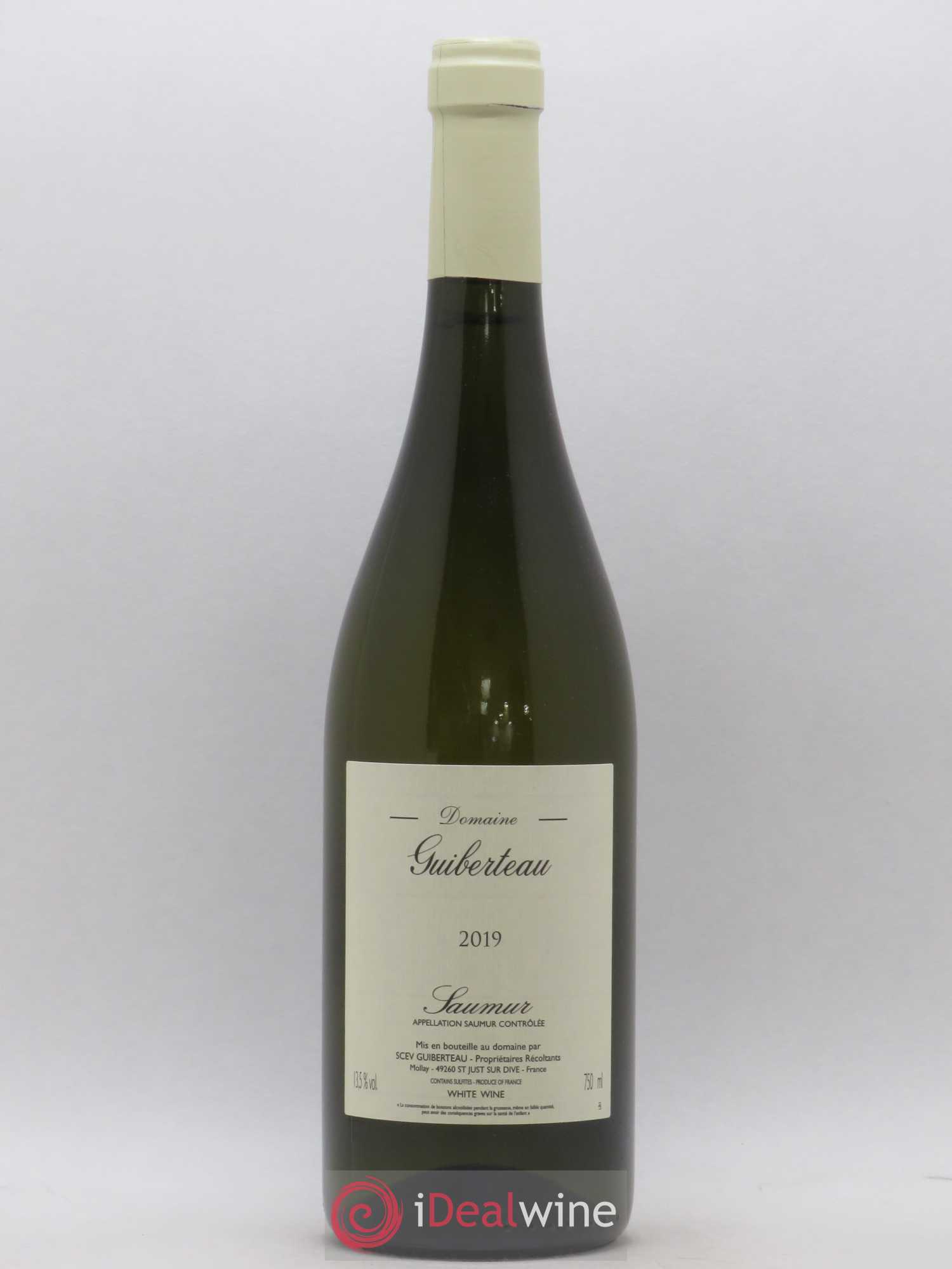 Saumur Domaine Guiberteau 2019 - Lot de 1 bouteille - 0