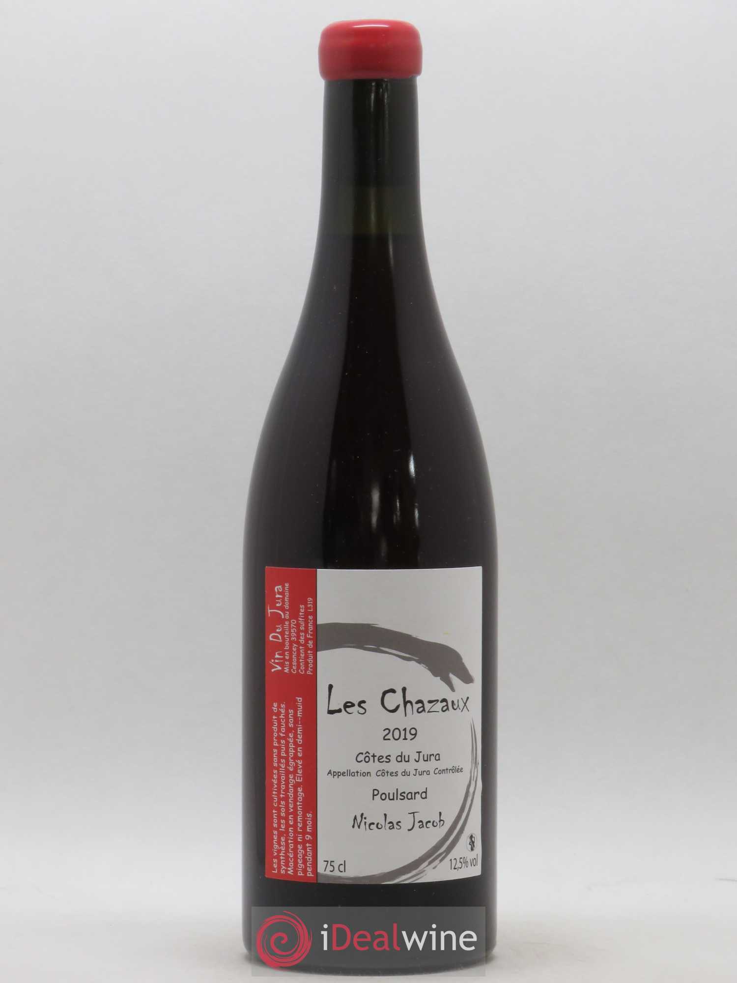 Côtes du Jura Poulsard Les Chazaux Nicolas Jacob 2019 - Posten von 1 Flasche - 0