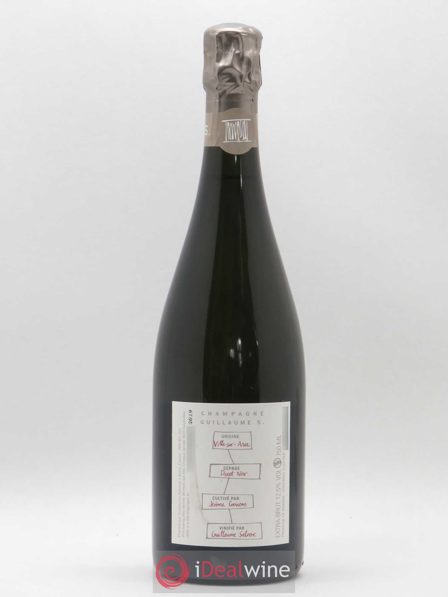 Largillier Extra-Brut Guillaume Selosse - Lot de 1 bouteille - 1