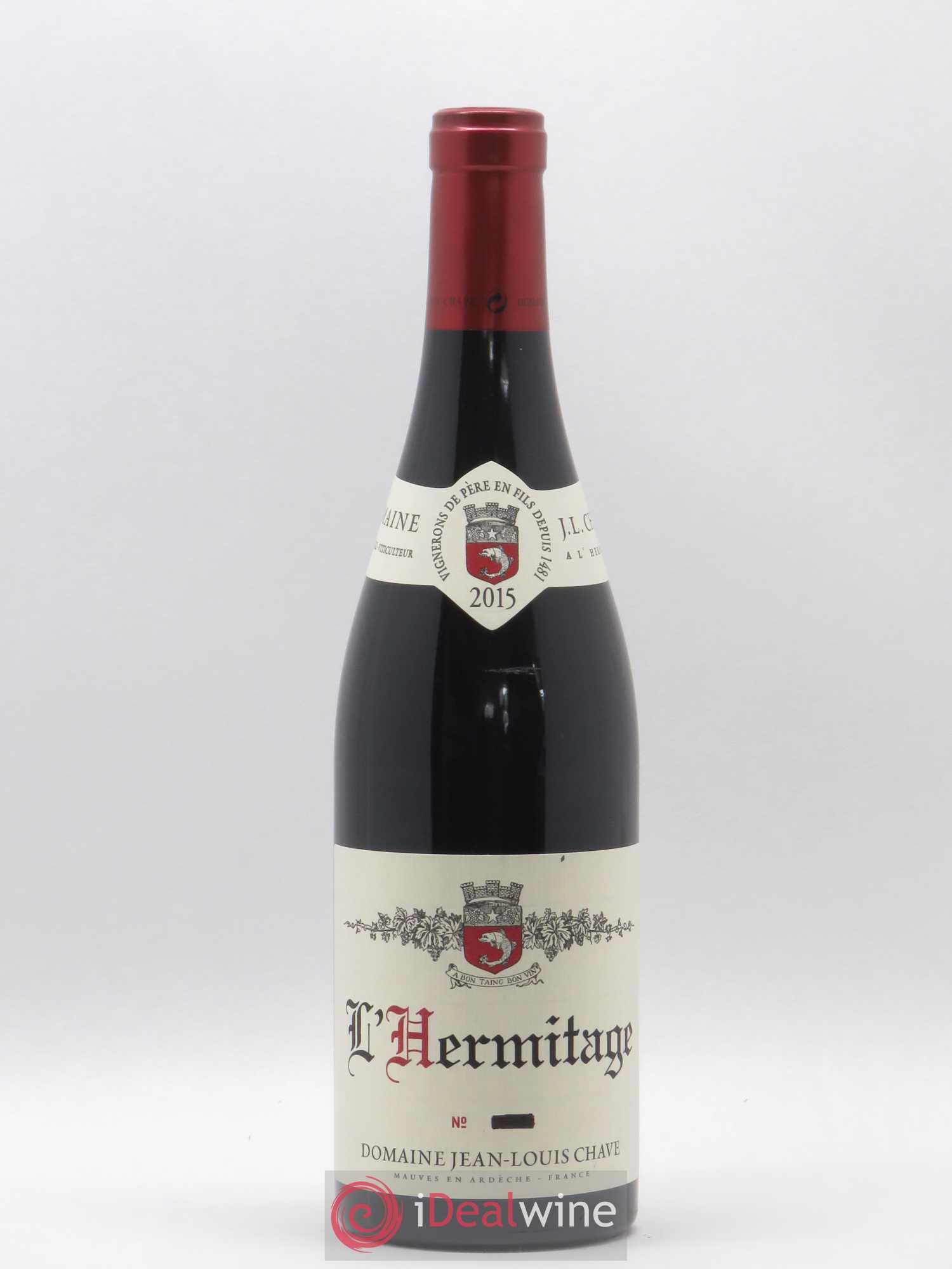 Hermitage Jean-Louis Chave 2015 - Lot de 1 bouteille - 0