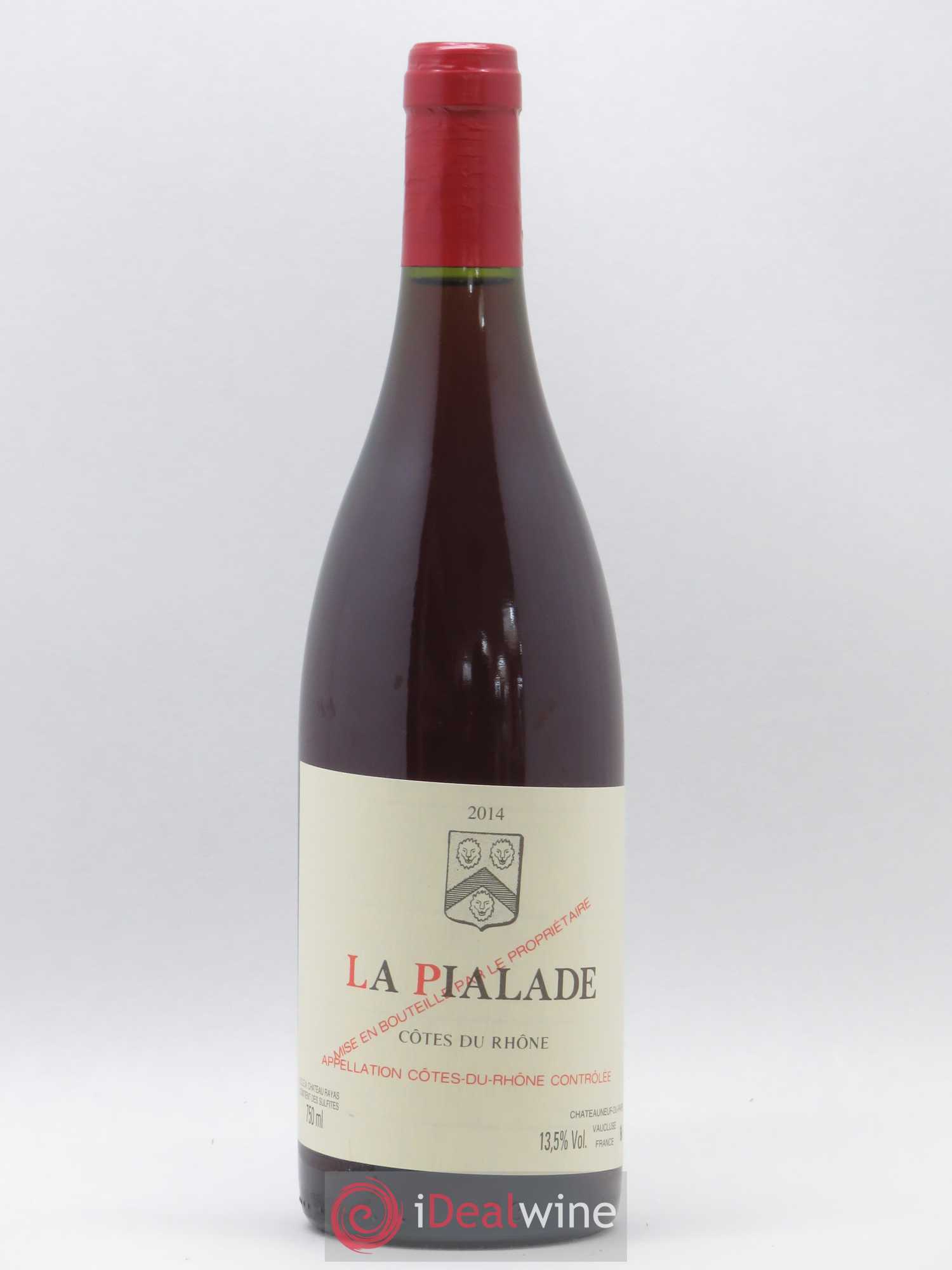 Côtes-du-Rhône La Pialade Emmanuel Reynaud 2014 - Lot de 1 bouteille - 0