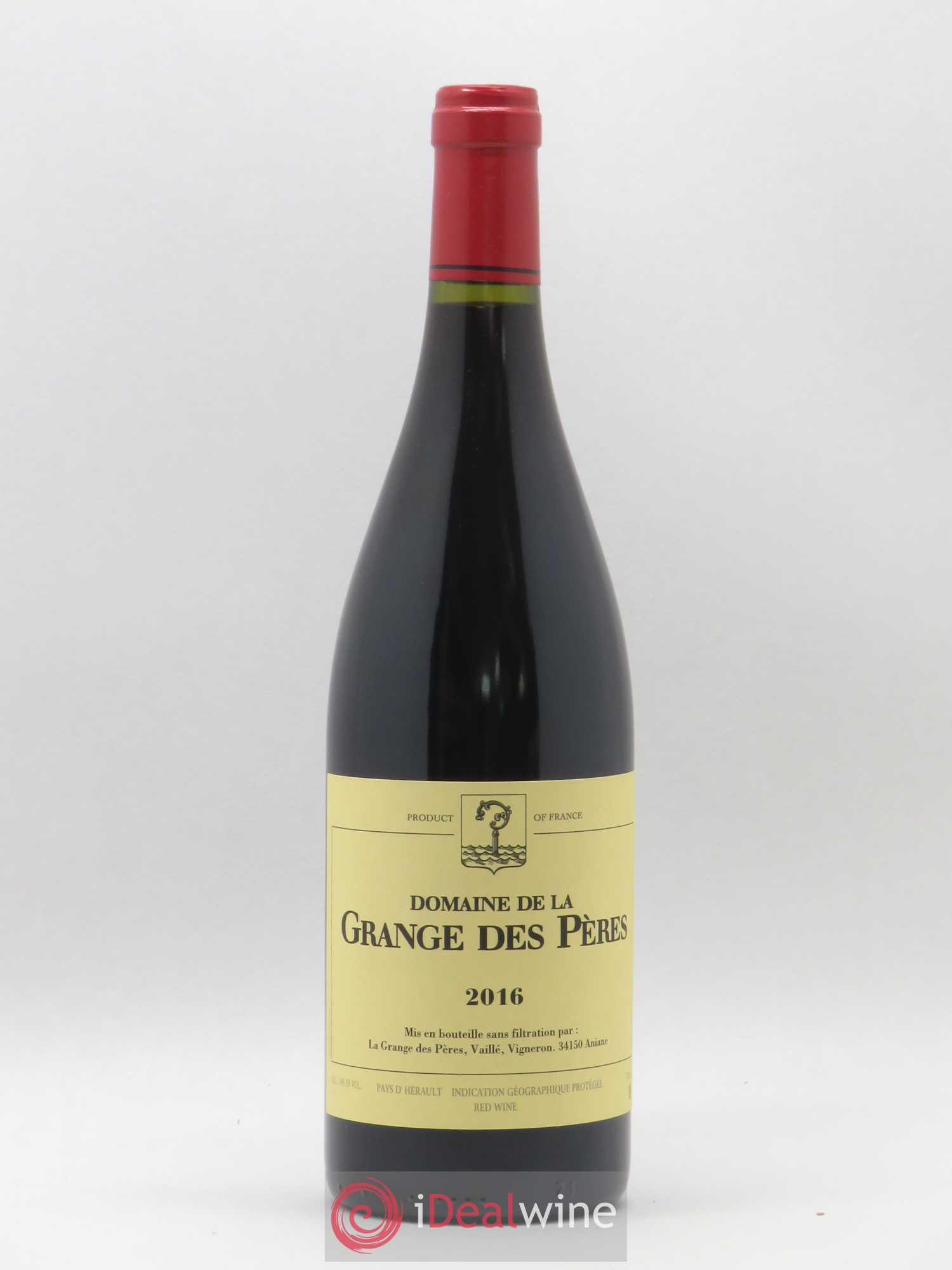 Pays d'Hérault Grange des Pères Laurent Vaillé 2016 - Lot de 1 bouteille - 0