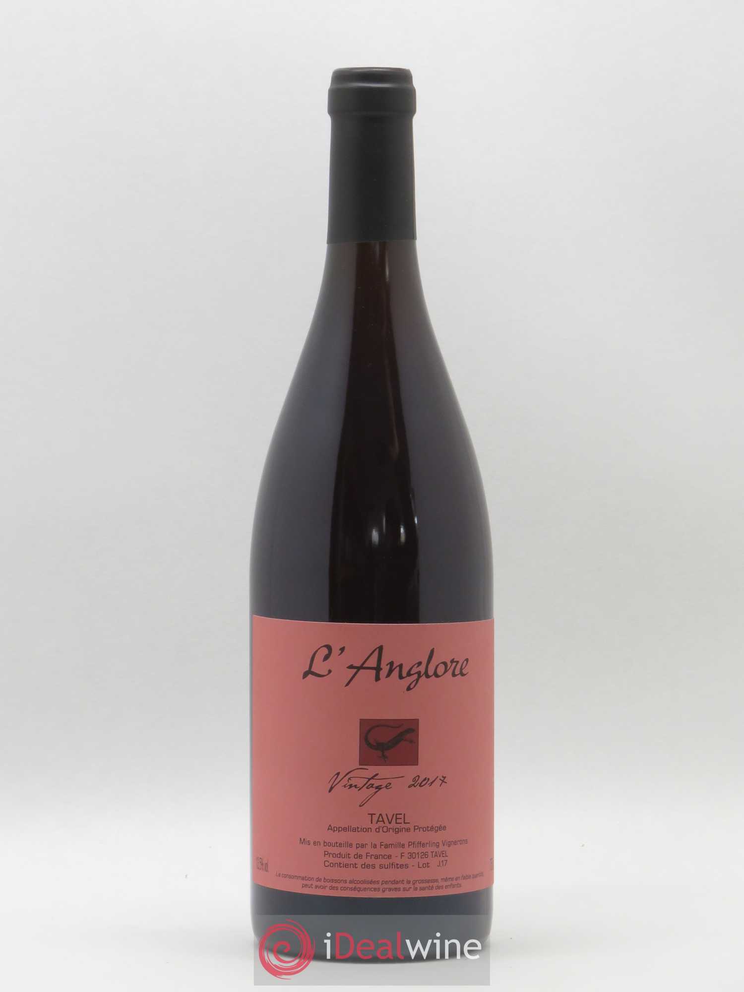 Tavel Vintage L'Anglore 2017 - Posten von 1 Flasche - 0