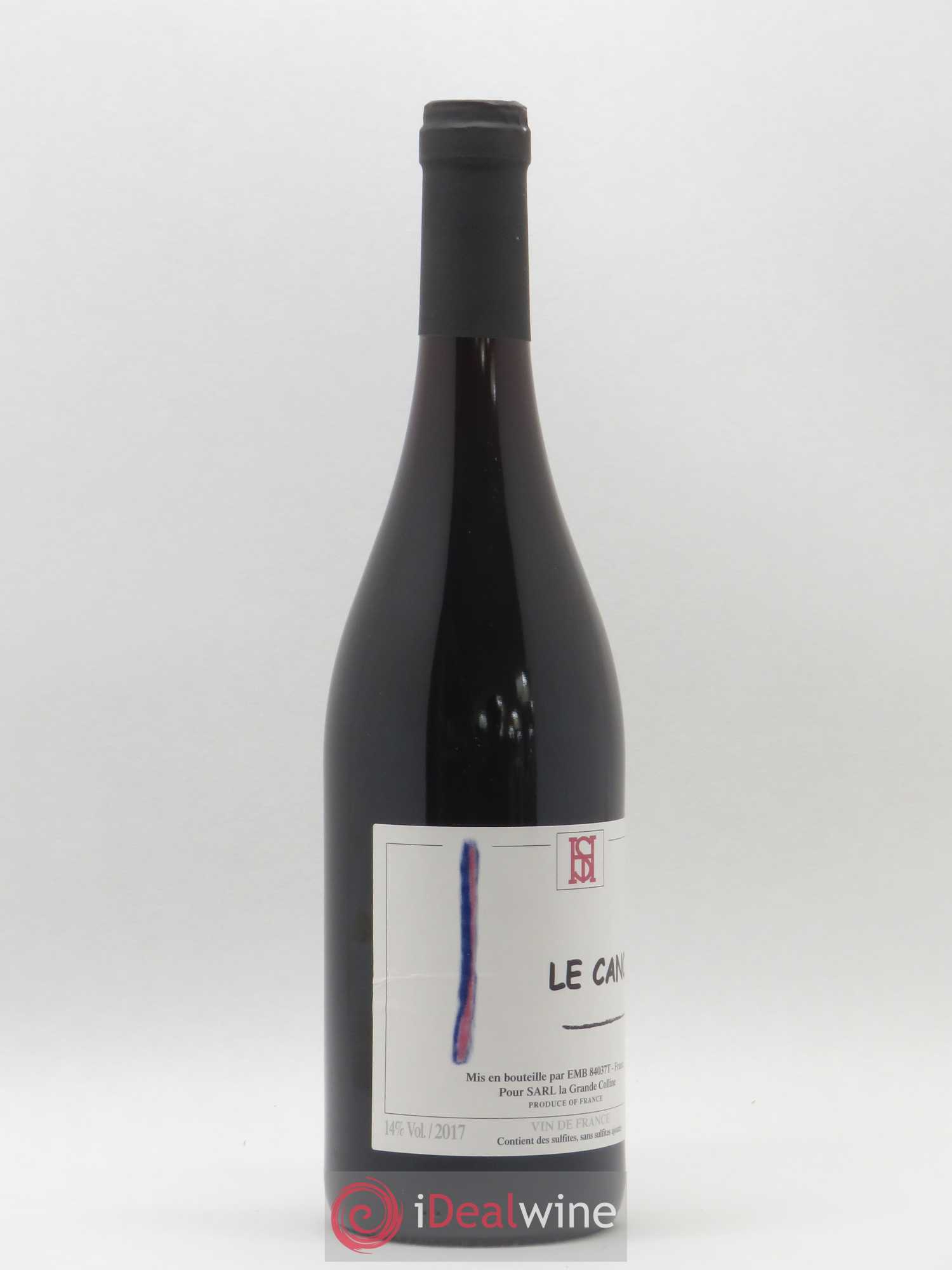 Vin de France Le Canon Hirotake Ooka - Domaine La Grande Colline 2017 - Lot de 1 bouteille - 1