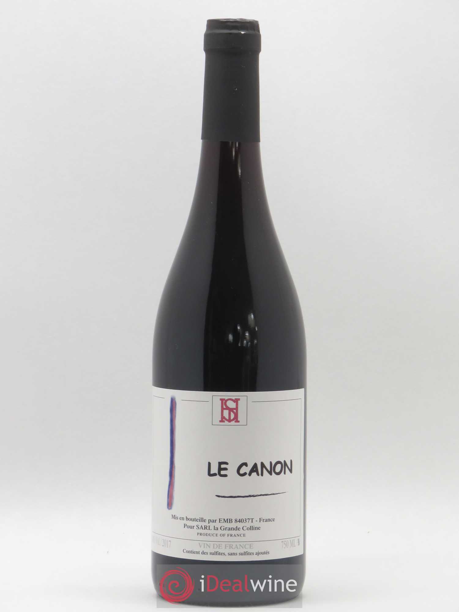 Vin de France Le Canon Hirotake Ooka - Domaine La Grande Colline 2017 - Lot de 1 bouteille - 0