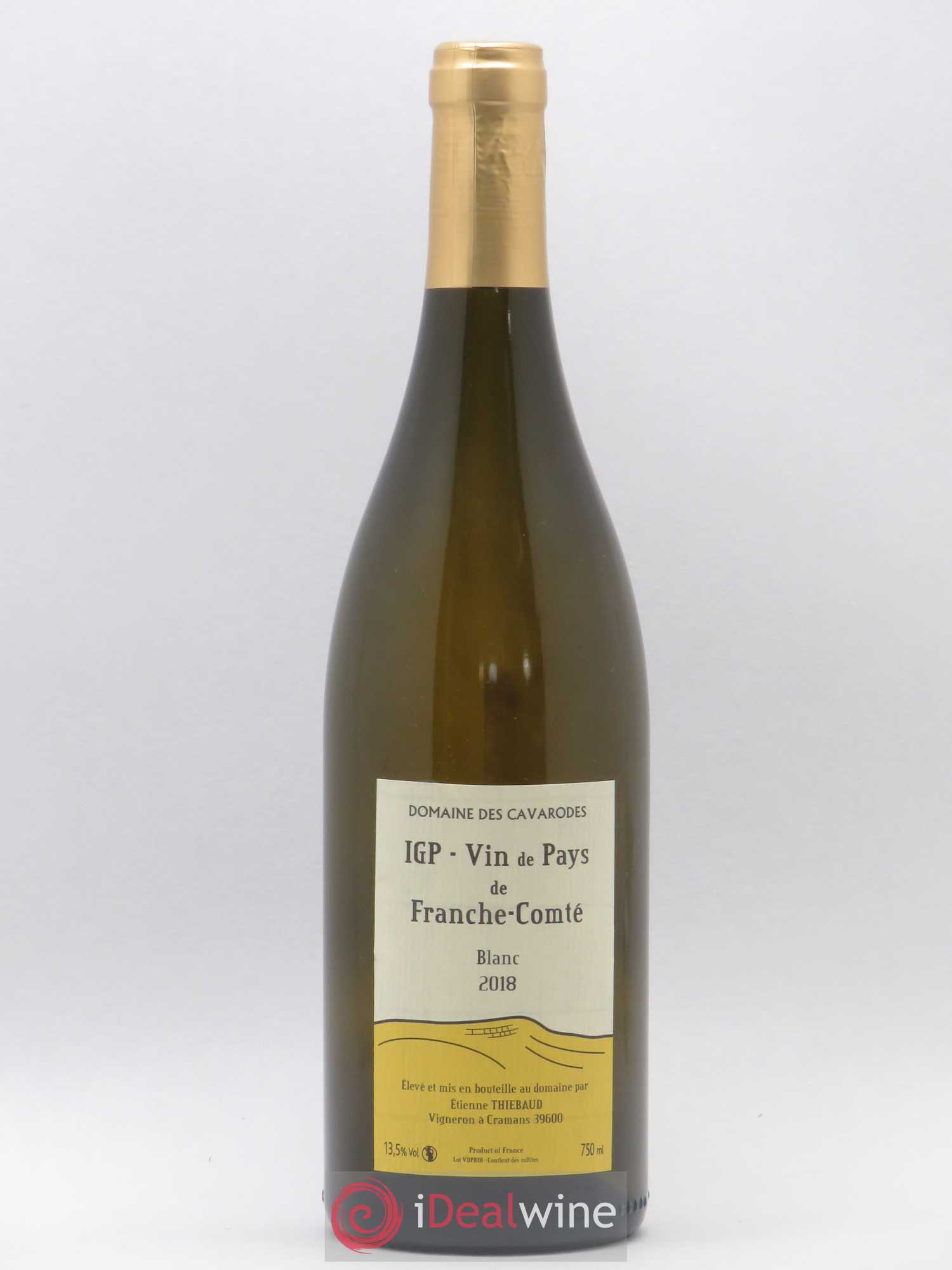 Vin de France IGP Franche Comté Cavarodes (Domaine des) - Etienne Thiébaud 2018 - Posten von 1 Flasche - 0