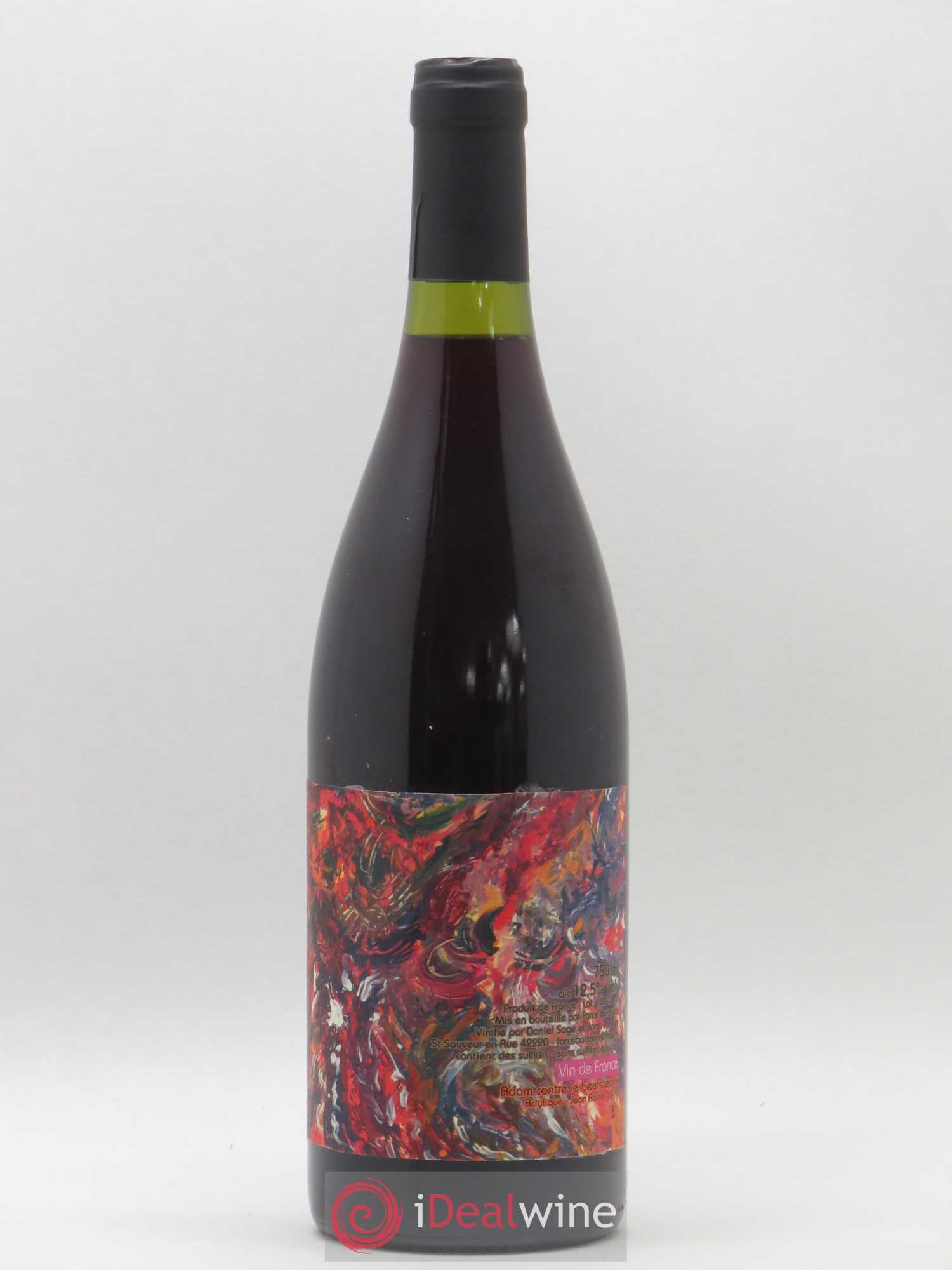 Vin de France Adam Contre le Beefsteak Daniel Sage 2018 - Lot de 1 bouteille - 0