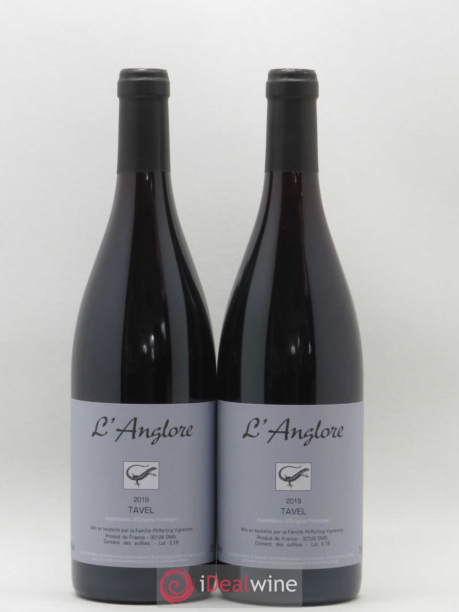 Tavel L'Anglore 2019 - Lot de 2 bouteilles - 0