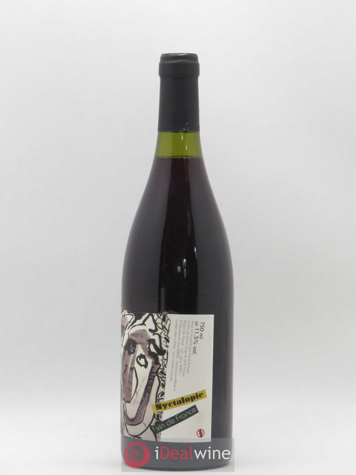 Vin de France Nyctalopie Daniel Sage 2019 - Lot de 1 bouteille - 1