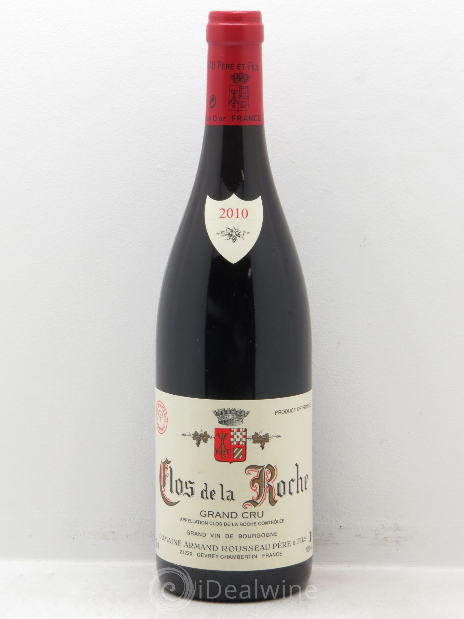 Clos de la Roche Grand Cru Armand Rousseau (Domaine) 2010 - Lot de 1 bouteille - 0