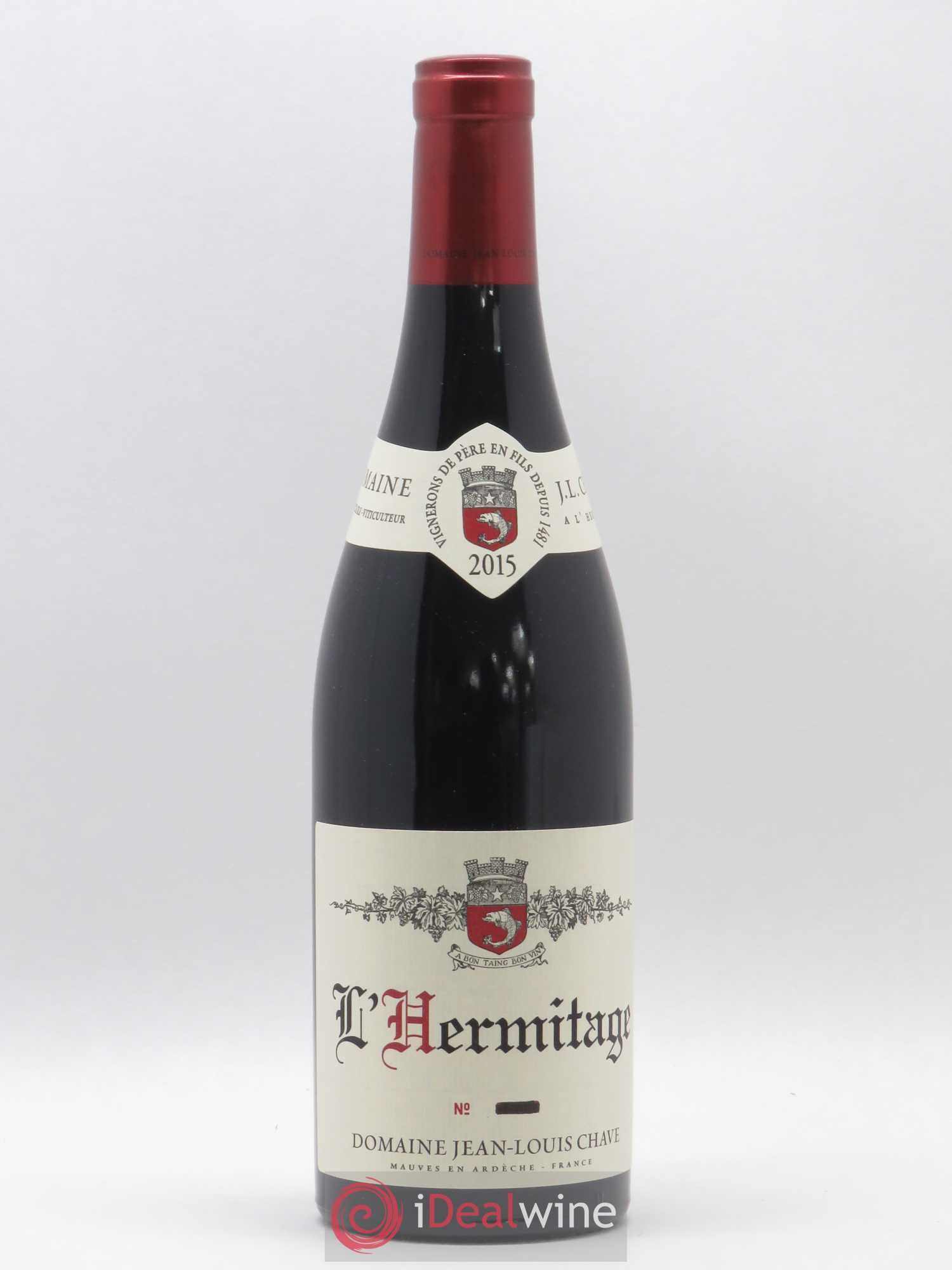 Hermitage Jean-Louis Chave 2015 - Lot de 1 bouteille - 0