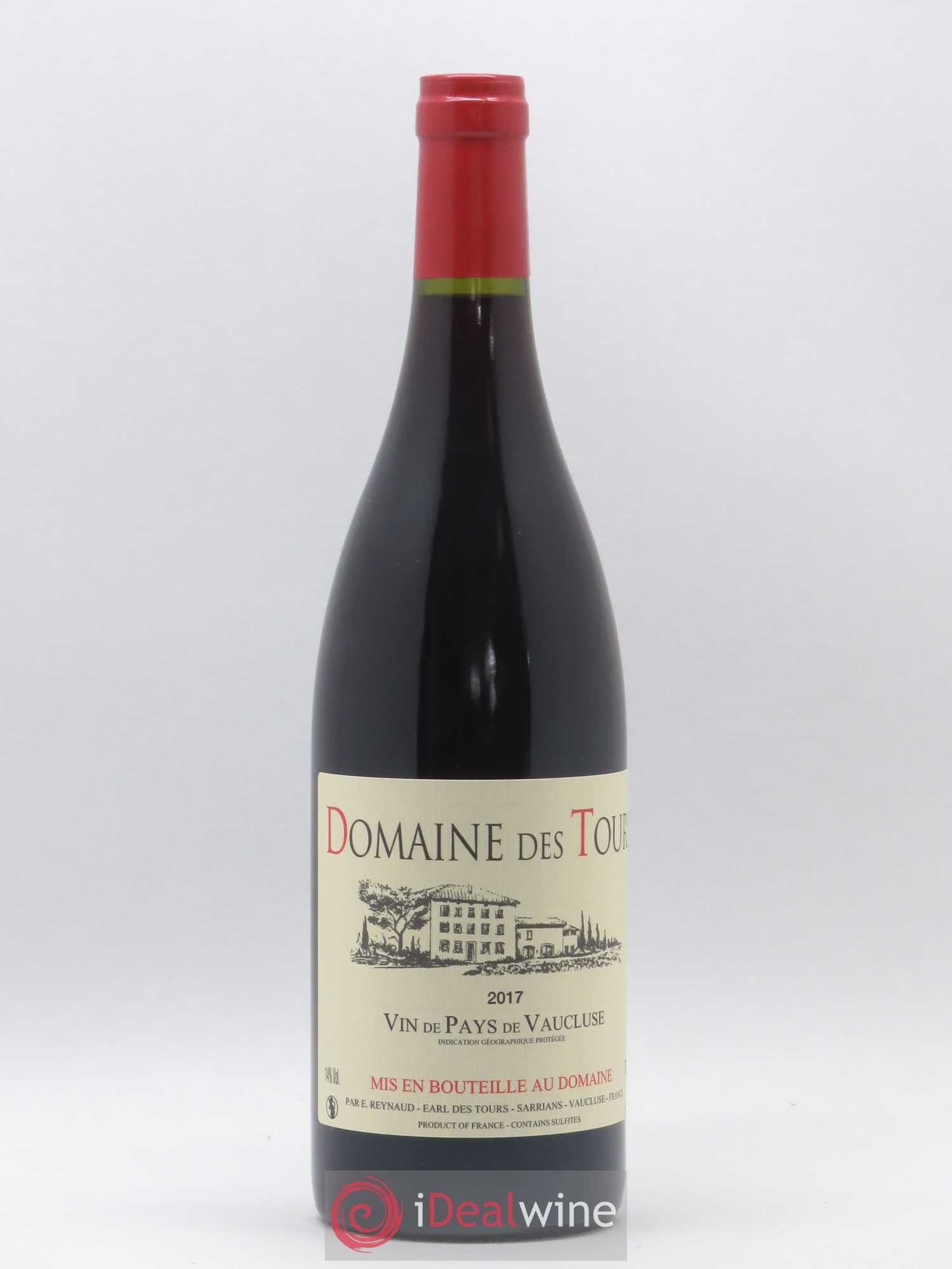 Vaucluse (Vin de Pays de Vaucluse) Domaine des Tours Emmanuel Reynaud 2017 - Lot de 1 bouteille - 0