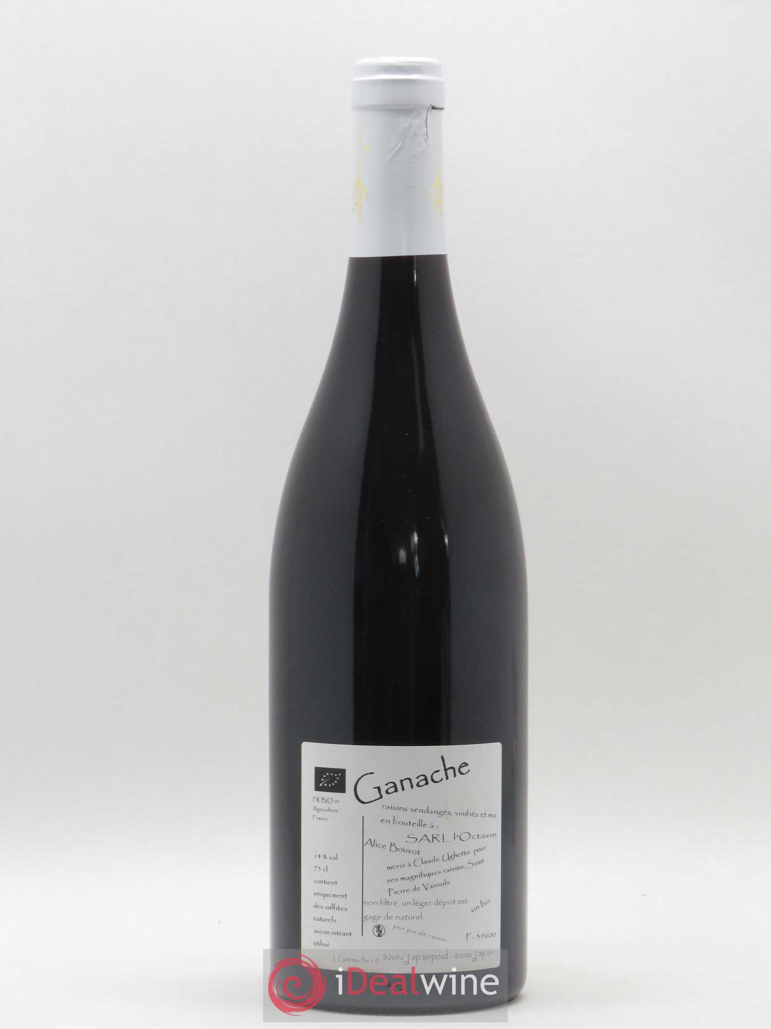 Vin de France Ganache Domaine de l'Octavin 2019 - Lot de 1 bouteille - 1