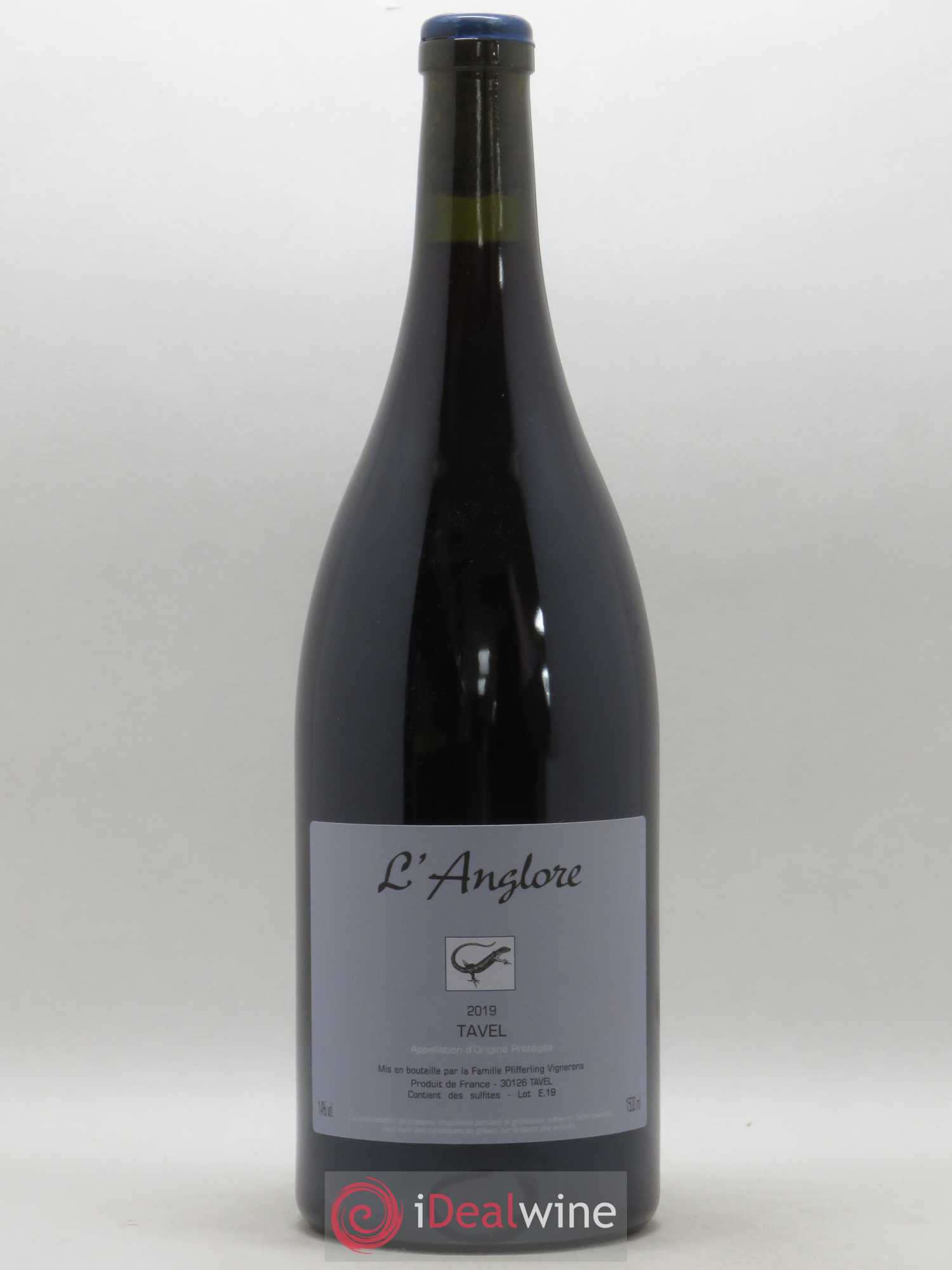Tavel L'Anglore 2019 - Posten von 1 Magnum - 0