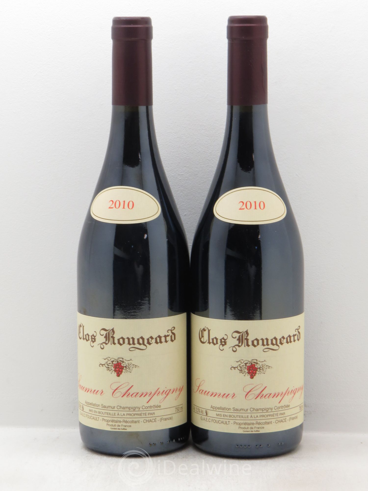 Saumur-Champigny Clos Rougeard 2010 - Lot de 2 bouteilles - 0