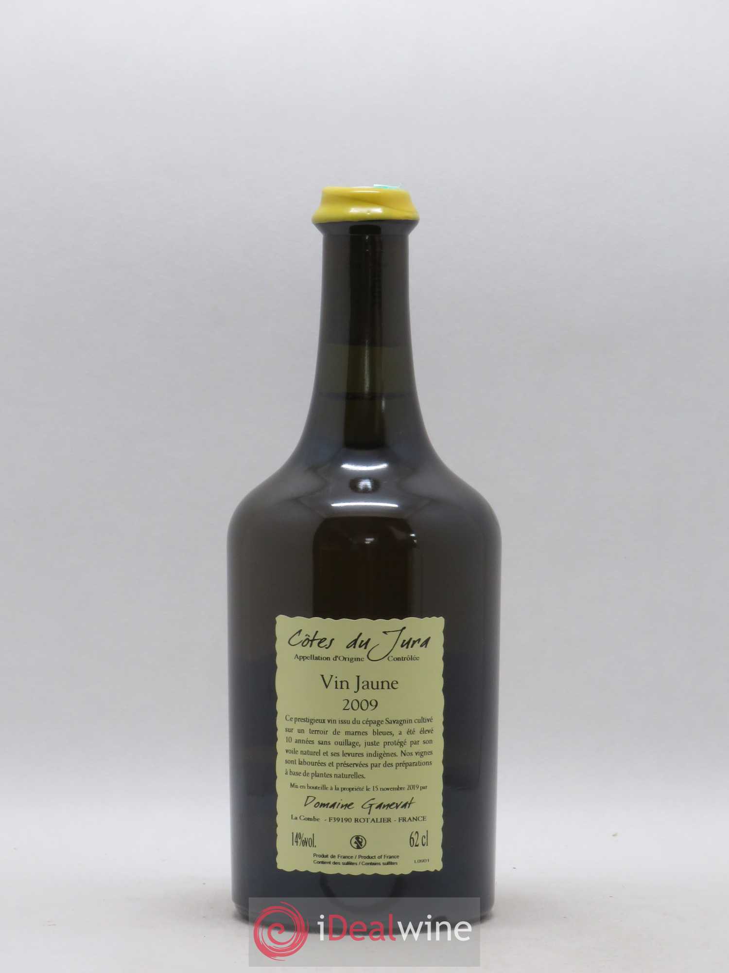 Côtes du Jura Vin Jaune Jean-François Ganevat (Domaine) 2009 - Lot de 1 bouteille - 1