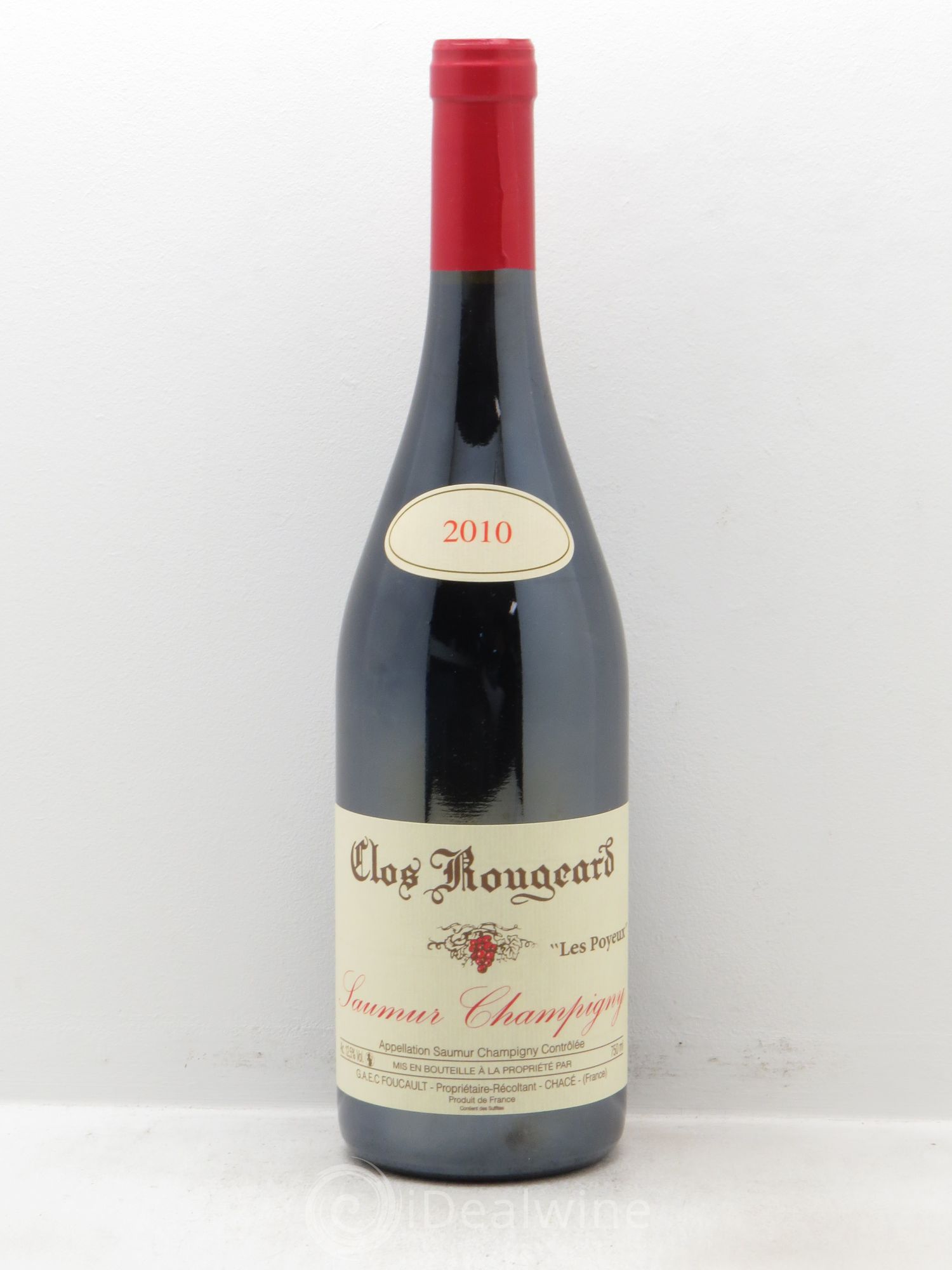 Saumur-Champigny Les Poyeux Clos Rougeard 2010 - Lot de 1 bouteille - 0