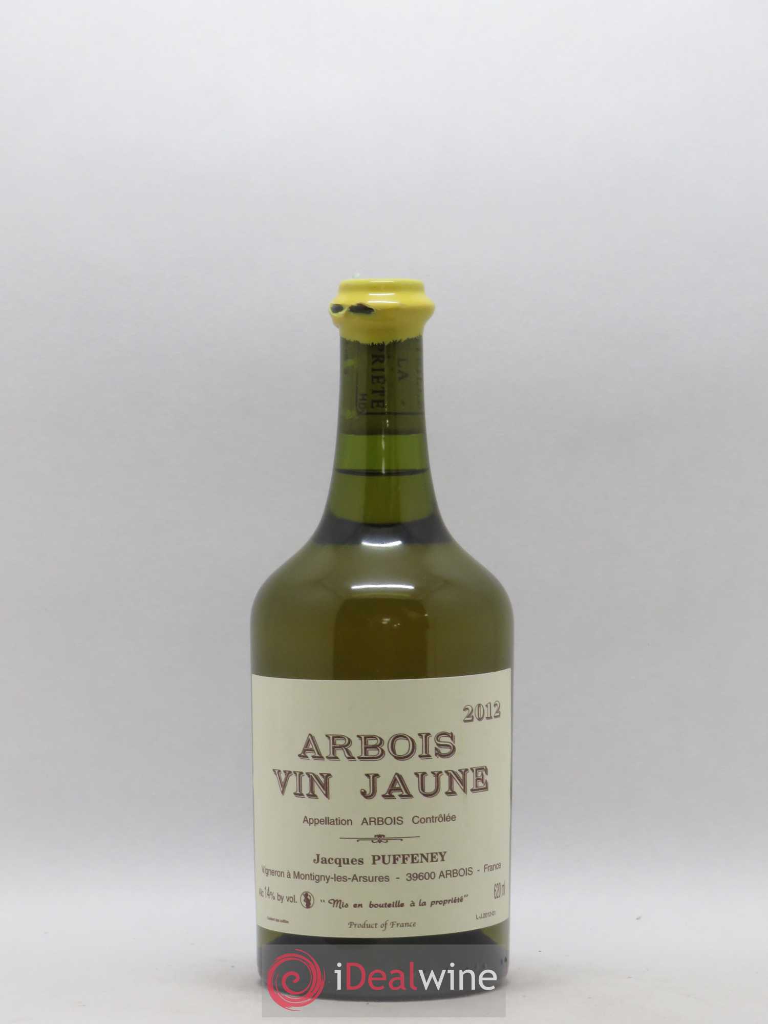 Arbois Vin Jaune Jacques Puffeney 2012 - Lot de 1 bouteille - 0