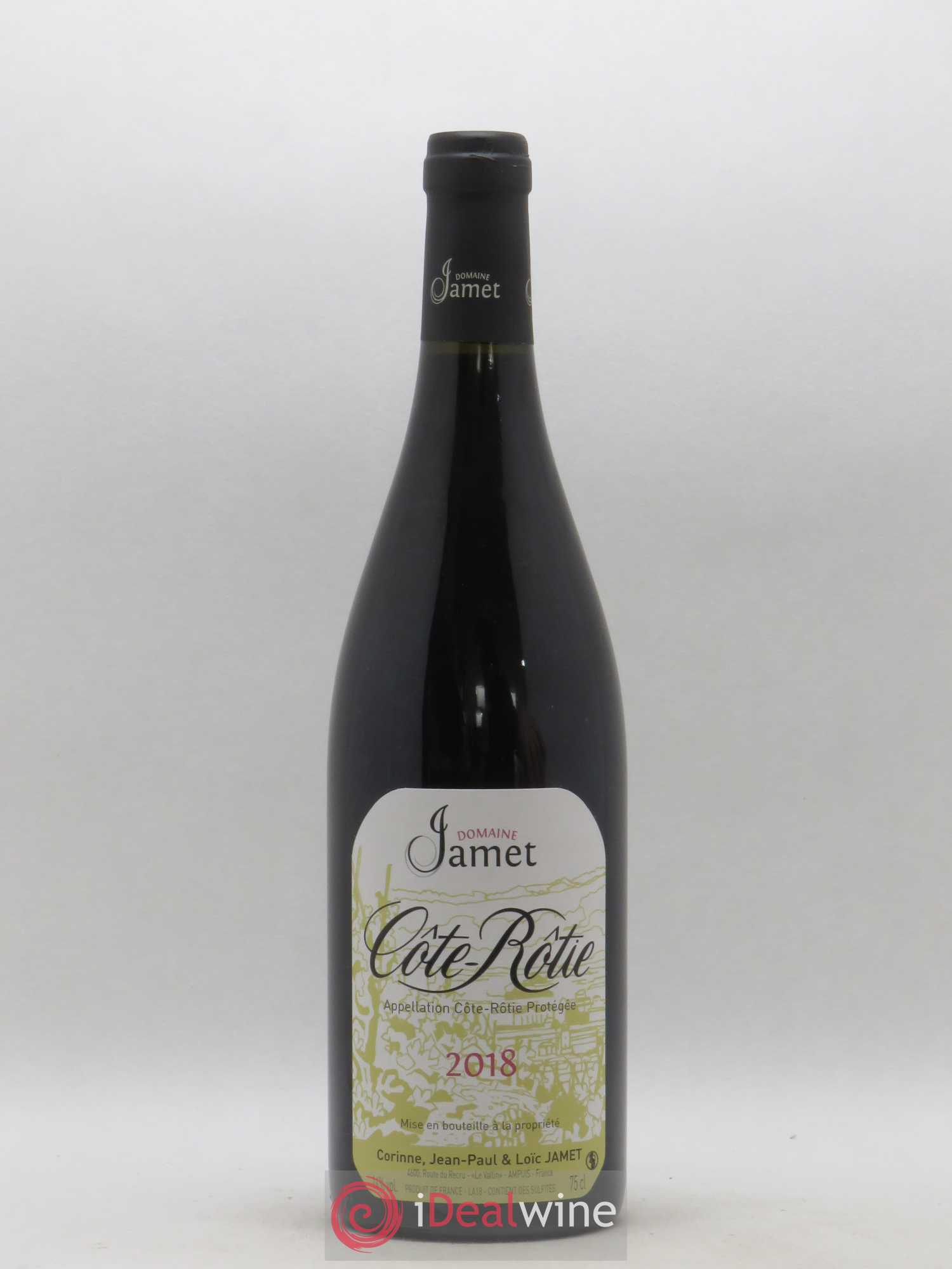 Côte-Rôtie Jamet (Domaine) 2018 - Lot de 1 bouteille - 0