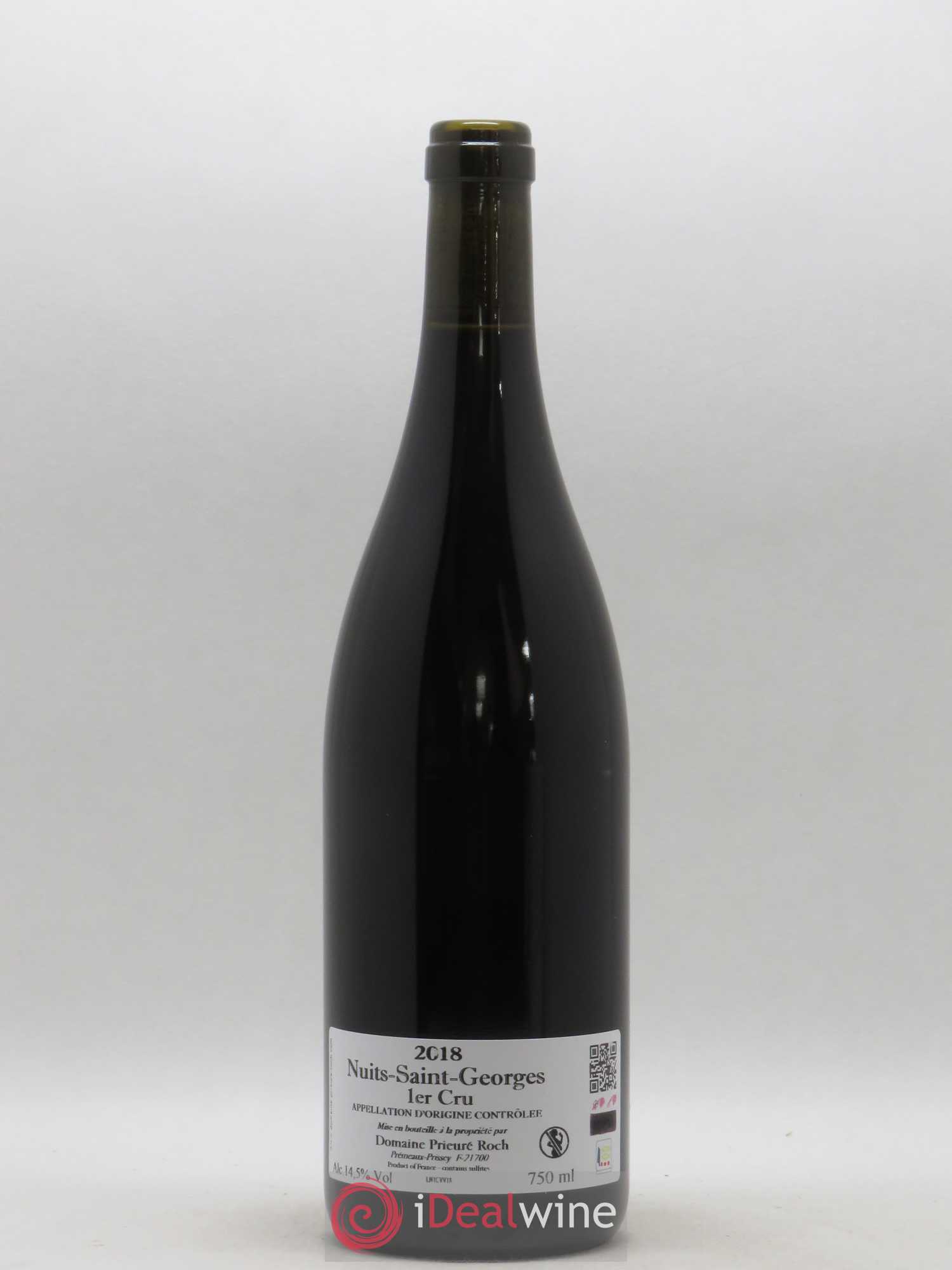Nuits-Saint-Georges 1er Cru Vieilles Vignes Prieuré Roch 2018 - Lot de 1 bouteille - 1