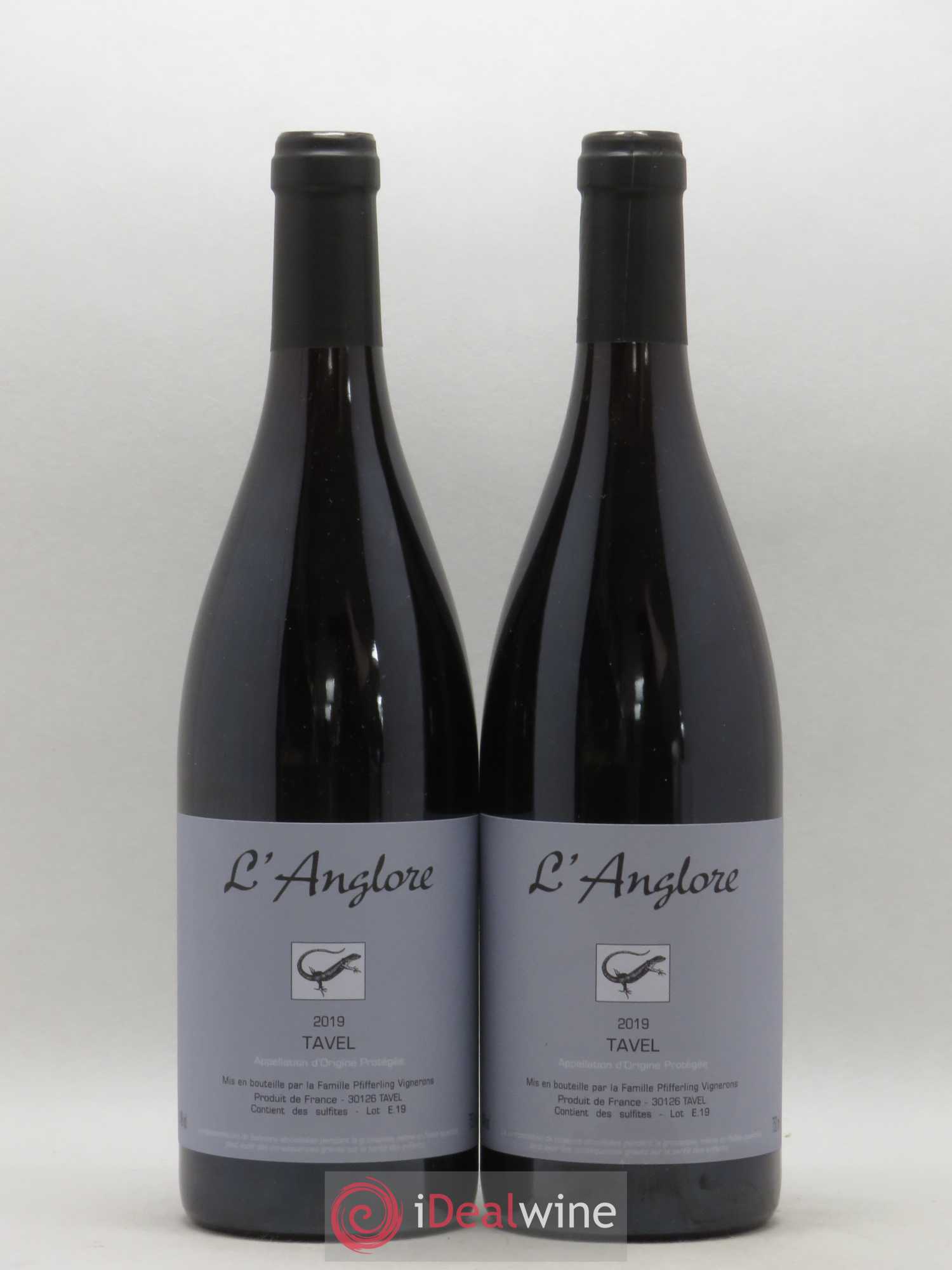 Tavel L'Anglore 2019 - Lot de 2 bouteilles - 0