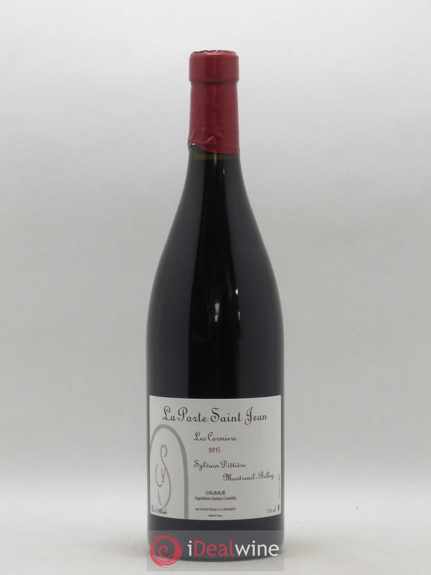Saumur Les Cormiers La Porte Saint Jean 2015 - Lot de 1 bouteille - 0