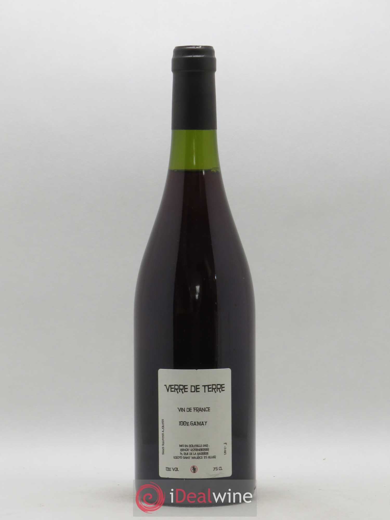 Vin de France Youthfulness Benoit Rosenberger 2019 - Lot de 1 bouteille - 1