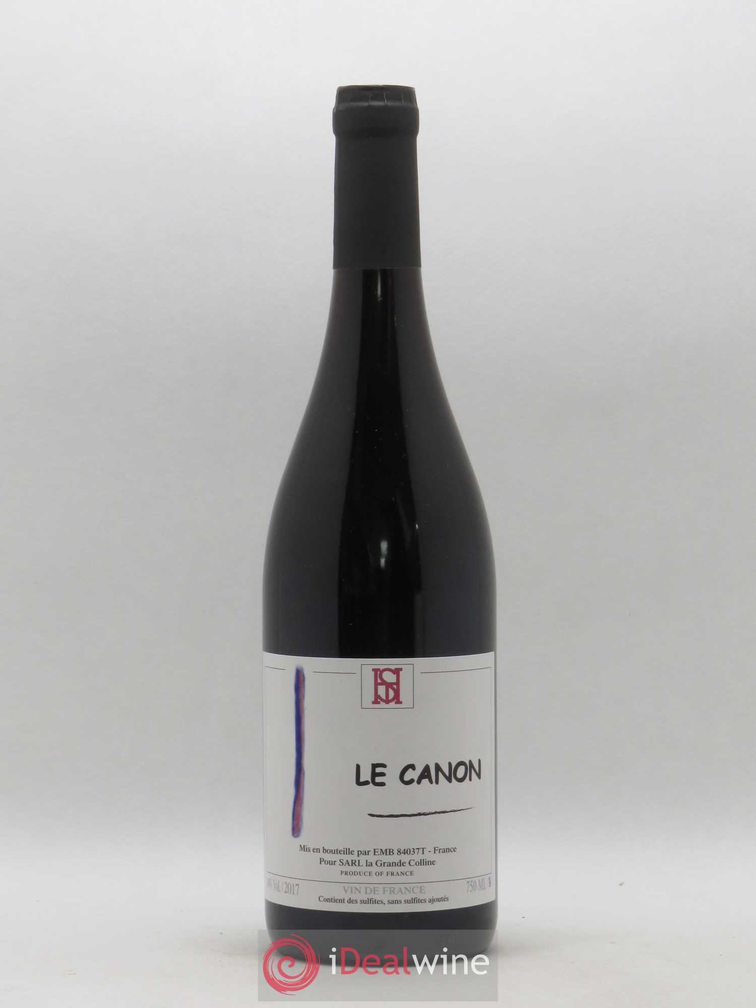 Vin de France Le Canon Hirotake Ooka - Domaine La Grande Colline 2017 - Lot de 1 bouteille - 0