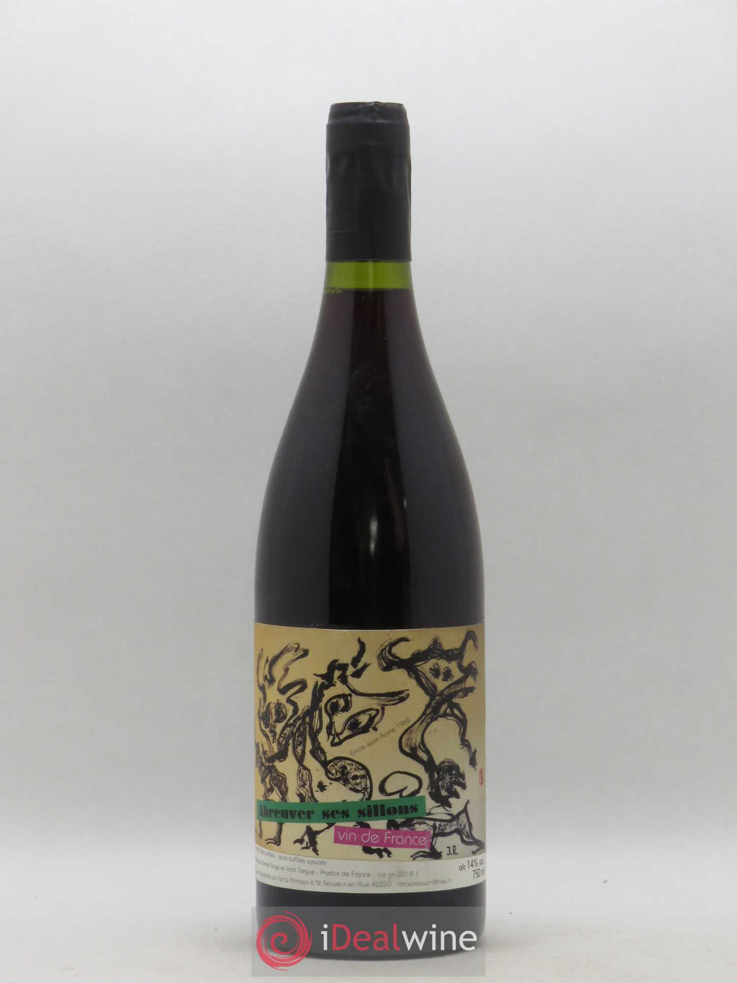Vin de France Abreuver ses sillons Daniel Sage 2018 - Lot de 1 bouteille - 0