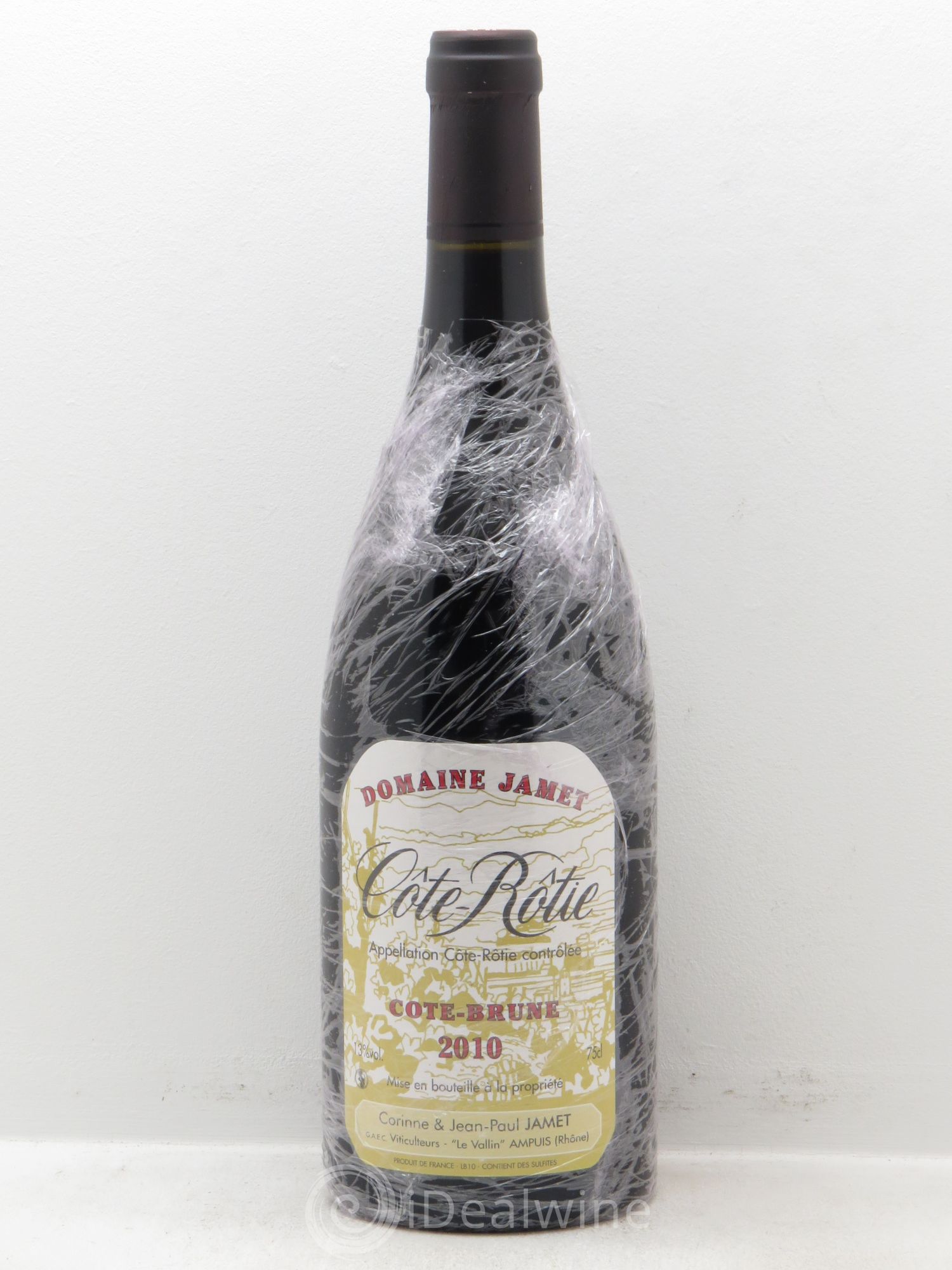 Côte-Rôtie Côte Brune Jamet (Domaine) 2010 - Lot de 1 bouteille - 0