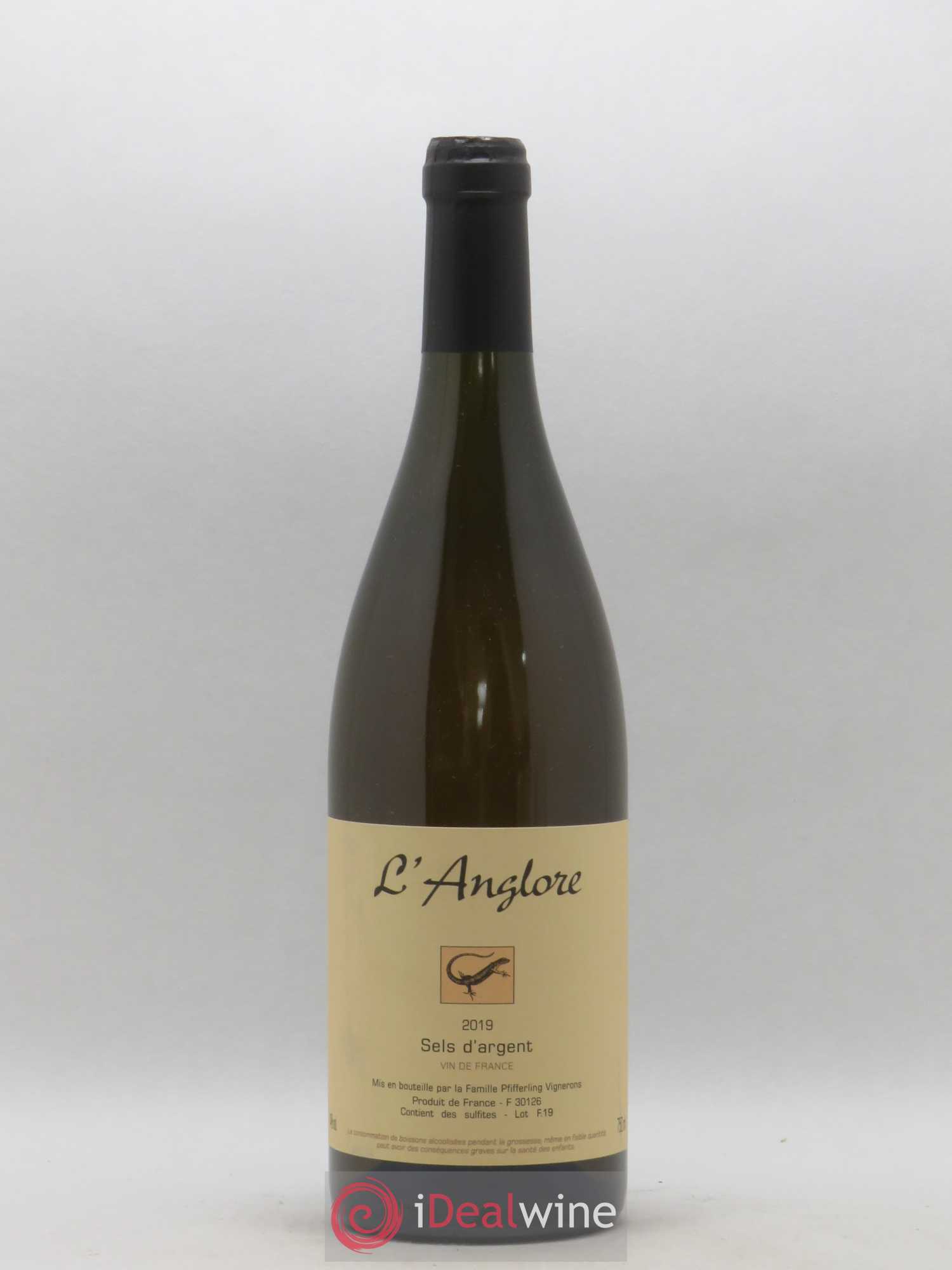 Vin de France Sels d'argent L'Anglore 2019 - Lot de 1 bouteille - 0