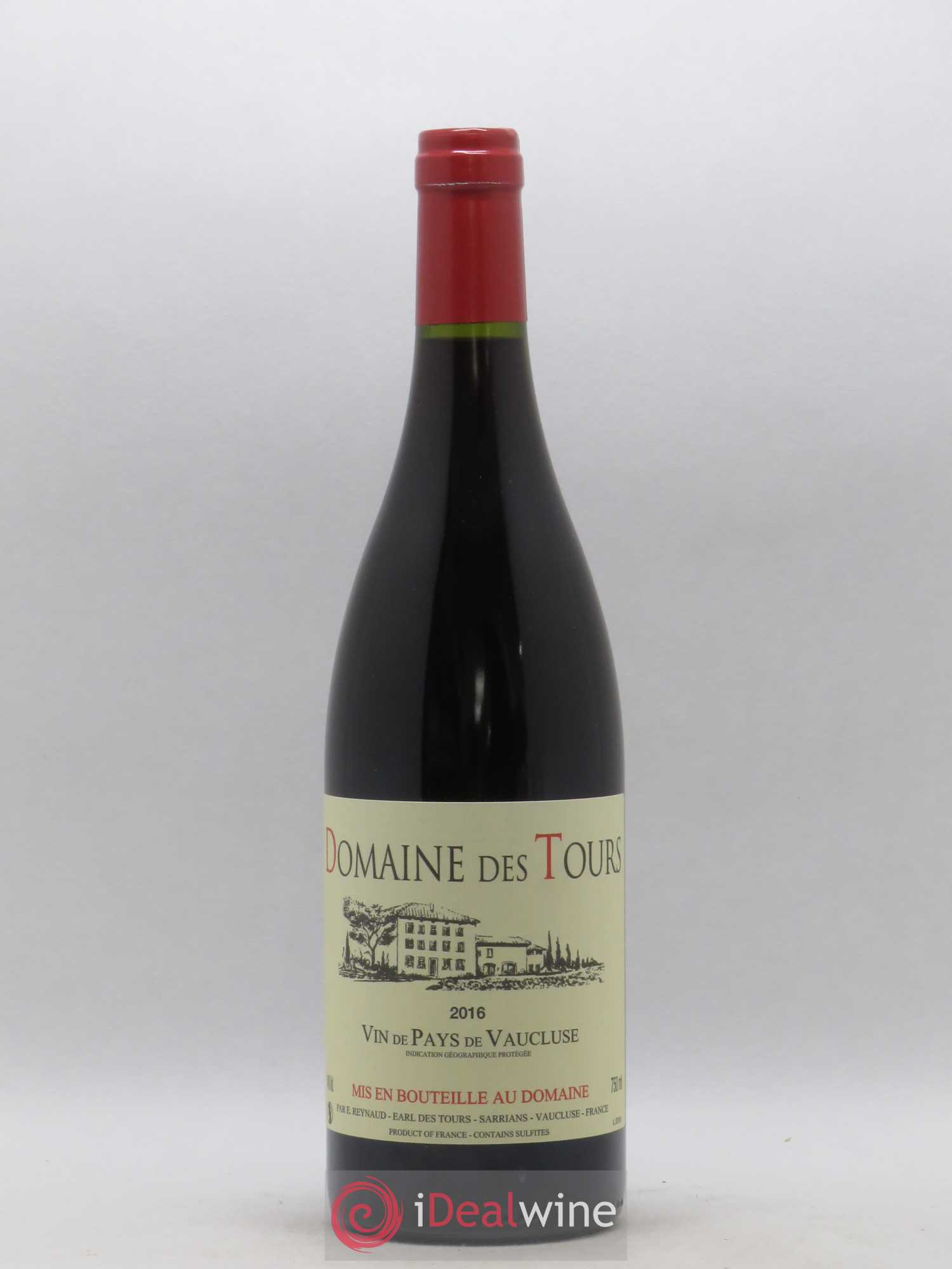 Vaucluse (Vin de Pays de Vaucluse) Domaine des Tours Emmanuel Reynaud 2016 - Posten von 1 Flasche - 0