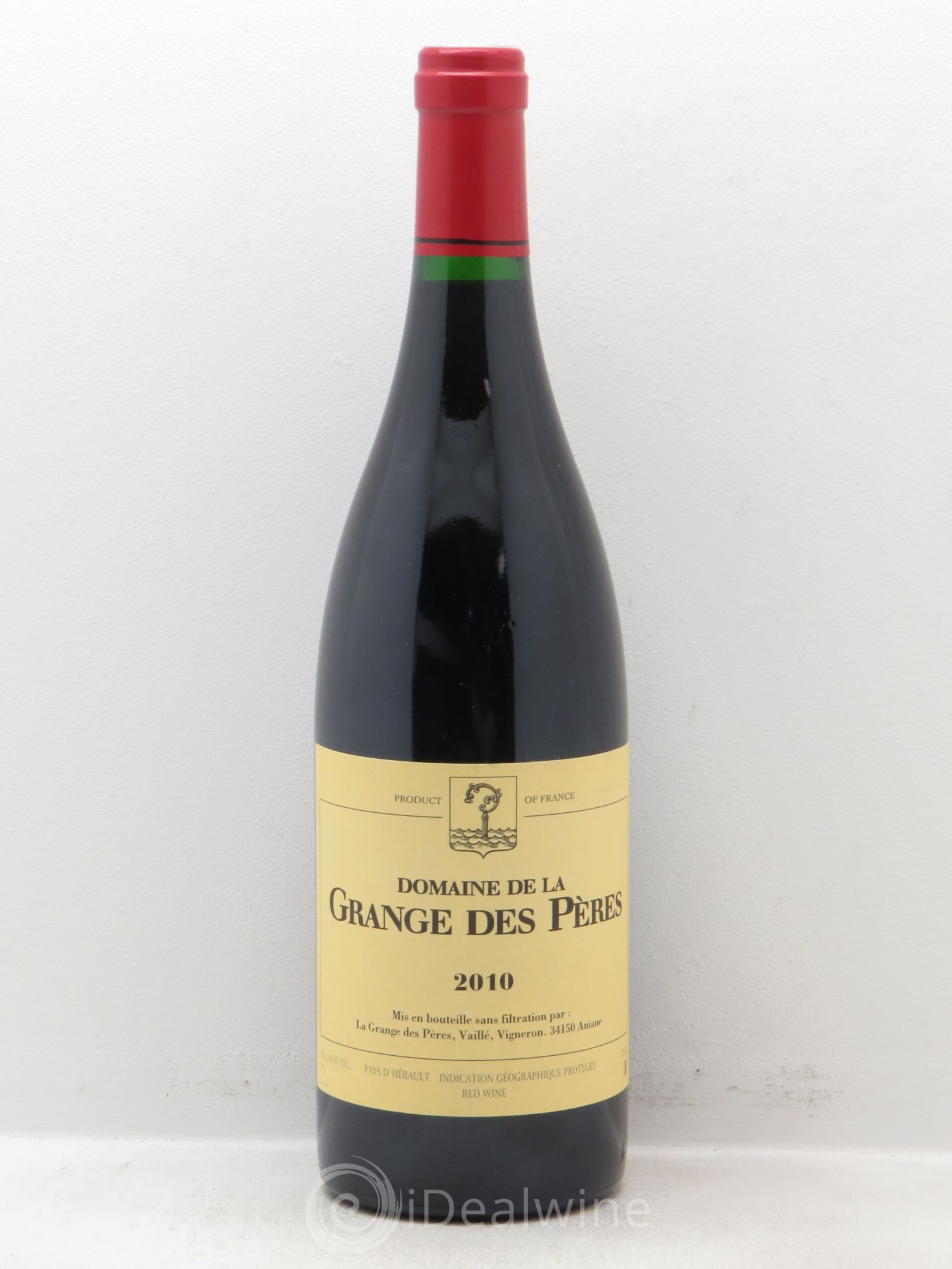 Pays d'Hérault Grange des Pères Laurent Vaillé 2010 - Lot de 1 bouteille - 0
