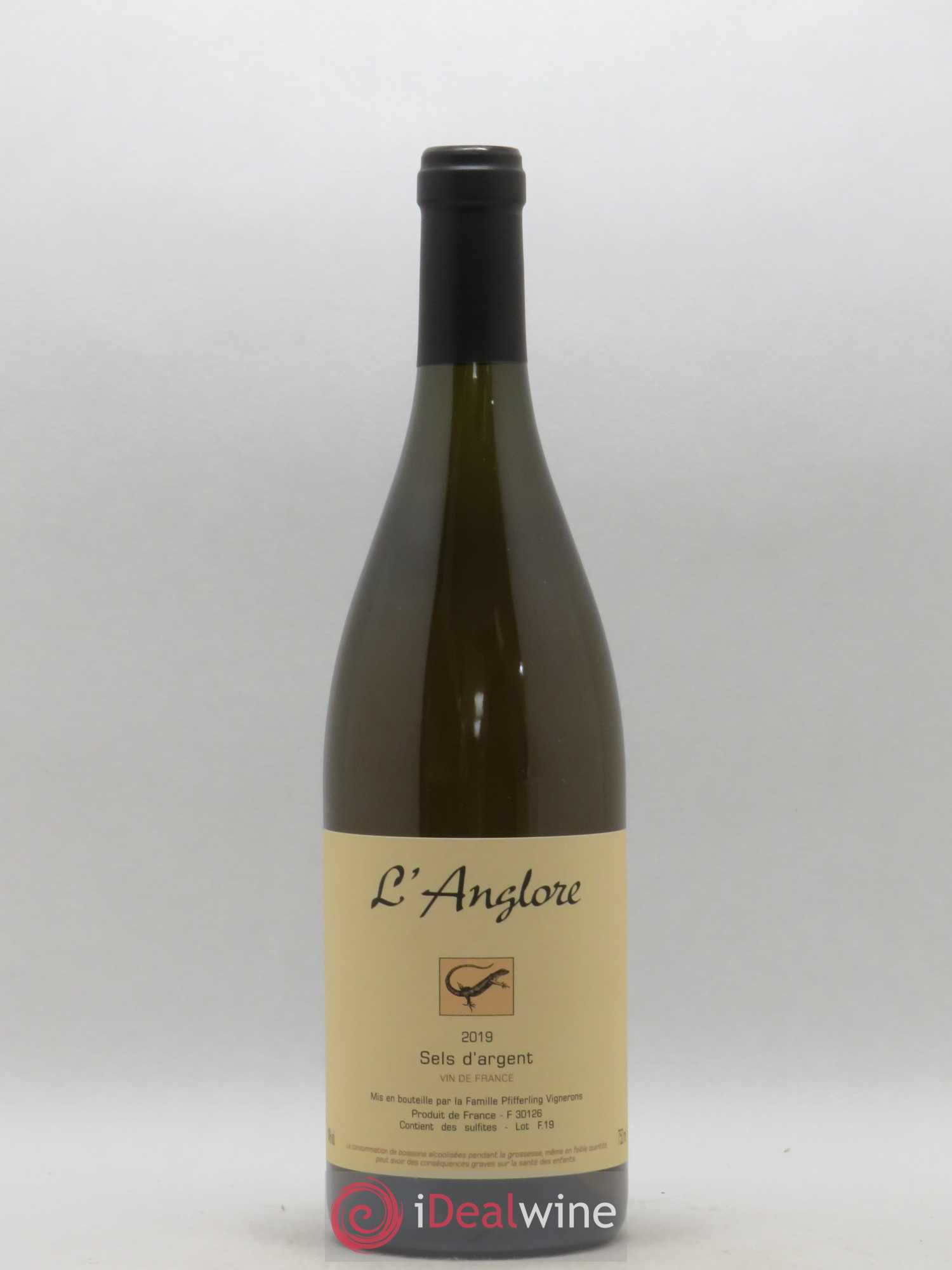 Vin de France Sels d'argent L'Anglore 2019 - Lot de 1 bouteille - 0