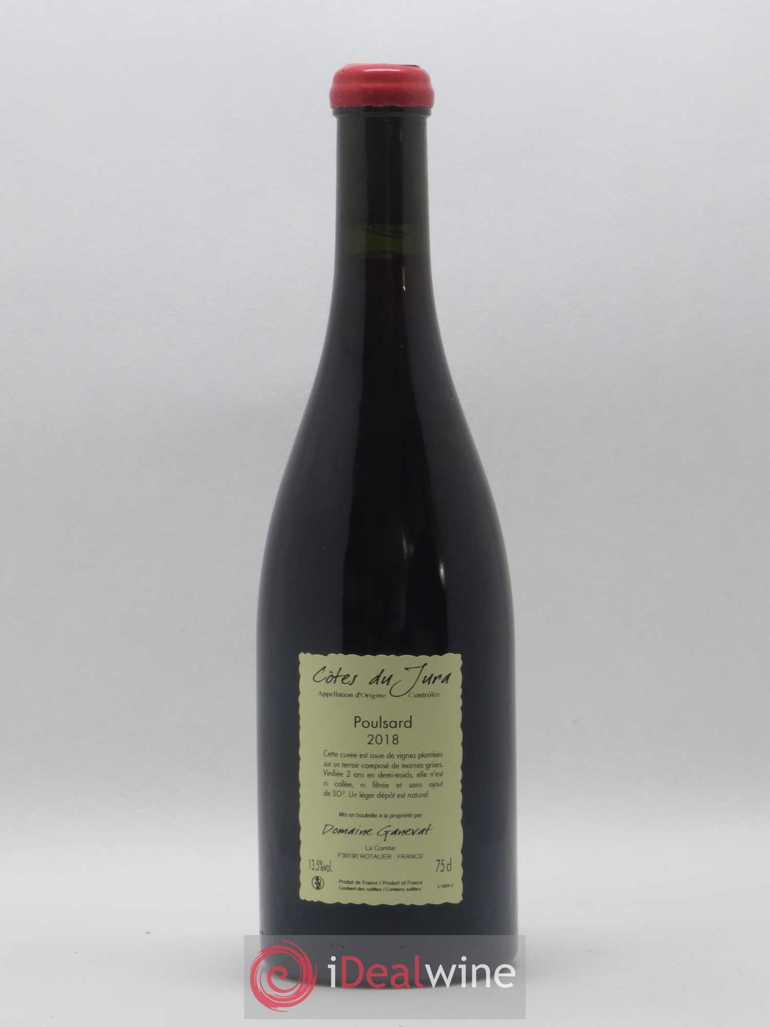 Côtes du Jura Les Chalasses Vieilles Vignes Poulsard Jean-François Ganevat (Domaine) 2018 - Lot de 1 bouteille - 1