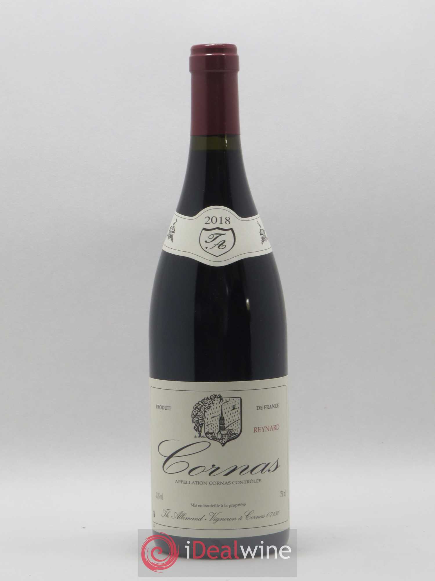 Cornas Reynard Thierry Allemand 2018 - Lot de 1 bouteille - 0